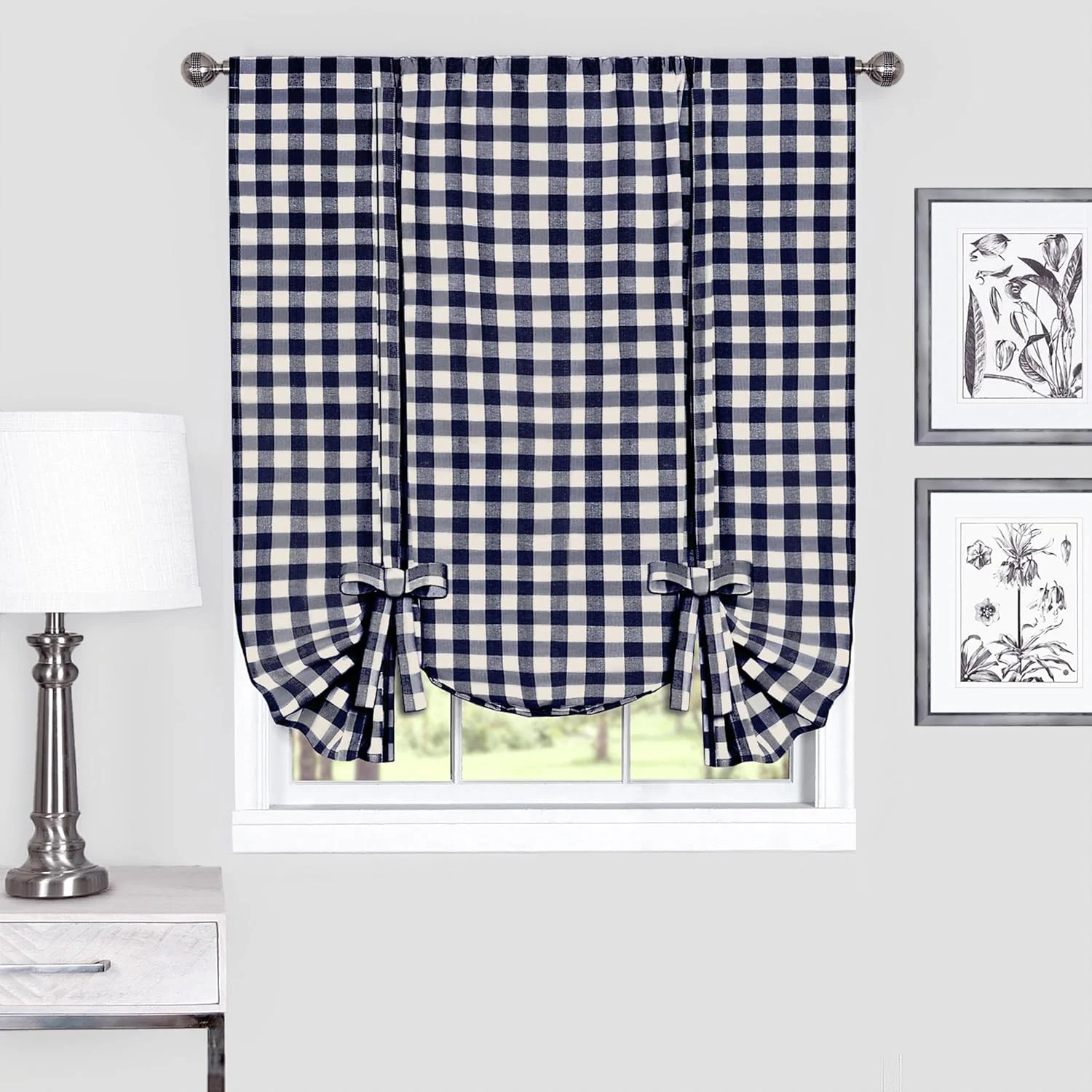 پرده گرهای طرح بوفالو آچیم هوم فرنیشینگز - عرض 106 سانتیمتر، طول 160 سانتیمتر - طرح چهارخانه سیاه و سفید - پردههای سبک روستایی و فیلتر کننده نور مناسب اتاق خواب، نشیمن و غذاخوری از دکور پرده گرهای طرح بوفالو آچیم هوم فرنیشینگز - عرض 106 سانتیمتر، طول 160 سانتیمتر - طرح چهارخانه سیاه و سفید - پردههای سبک روستایی و فیلتر کننده نور مناسب اتاق خواب، نشیمن و غذاخوری از دکور