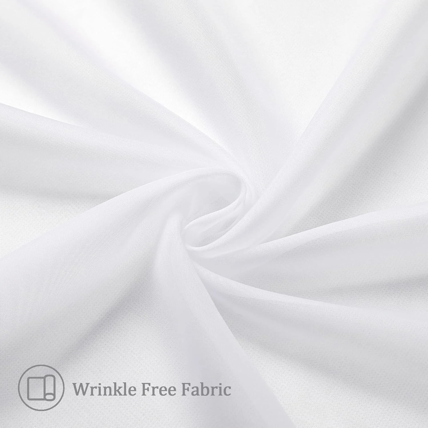 پرده های حریر سفید Aiyufeng طول 137 سانتی متر، پرده های کوتاه و نازک اتاق نشیمن / پرده های توری یکدست، پرده های کافه، پرده توری حمام، پرده کوچک پنجره، مجموعه 2 پانل، جیب میله، 101 سانتی متر عرض در 137 سانتی متر طول پرده های حریر سفید Aiyufeng طول 137 سانتی متر، پرده های کوتاه و نازک اتاق نشیمن / پرده های توری یکدست، پرده های کافه، پرده توری حمام، پرده کوچک پنجره، مجموعه 2 پانل، جیب میله، 101 سانتی متر عرض در 137 سانتی متر طول