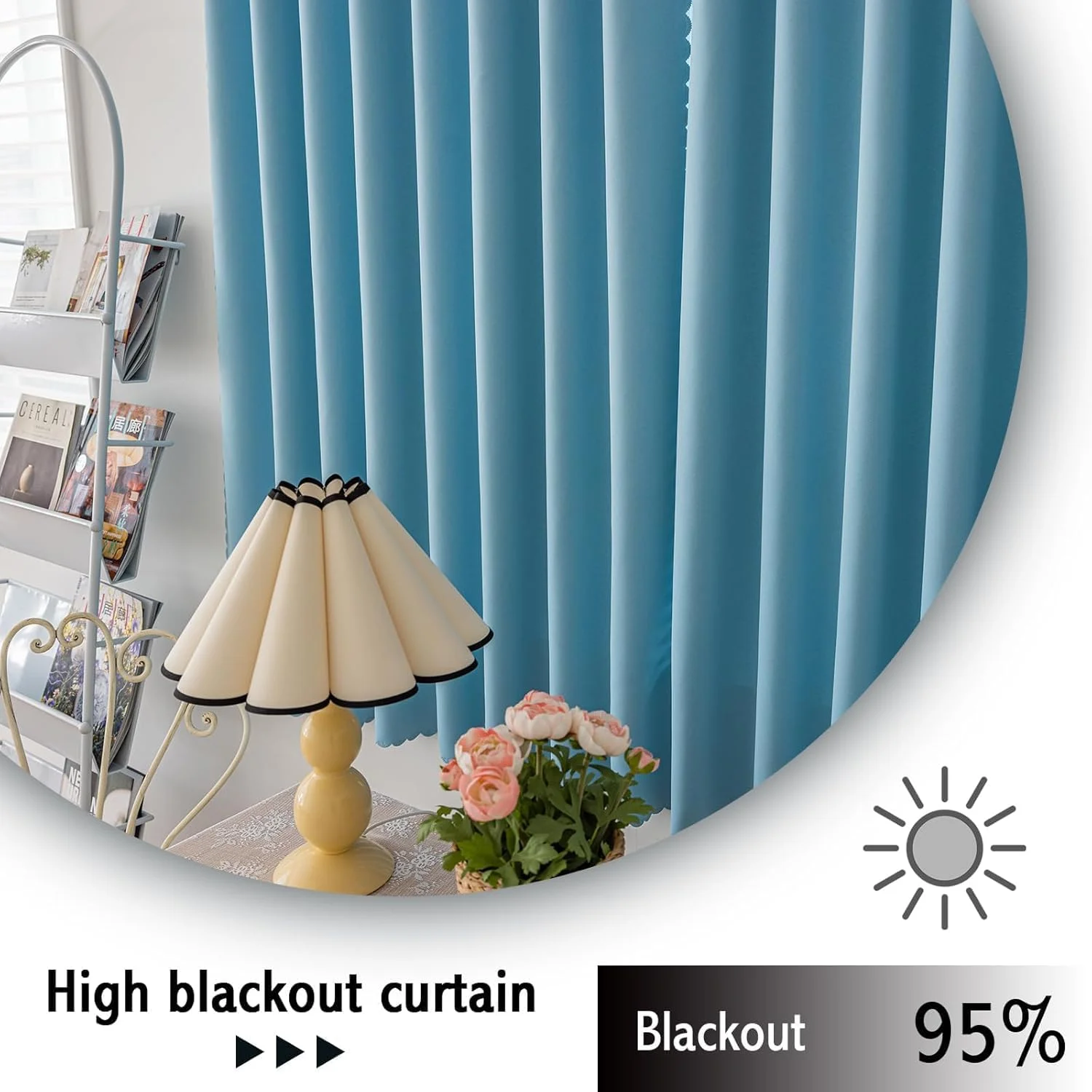 پرده های خاموشی، قابل حمل 100% خود چسب، نصب آسان و ساده برای پنجره اتاق خواب، عایق حرارتی، تیره کننده اتاق آشپزخانه، پرده های کوچک مشکی (2 عدد آبی 120x200 سانتی متر) پرده های خاموشی، قابل حمل 100% خود چسب، نصب آسان و ساده برای پنجره اتاق خواب، عایق حرارتی، تیره کننده اتاق آشپزخانه، پرده های کوچک مشکی (2 عدد آبی 120x200 سانتی متر)