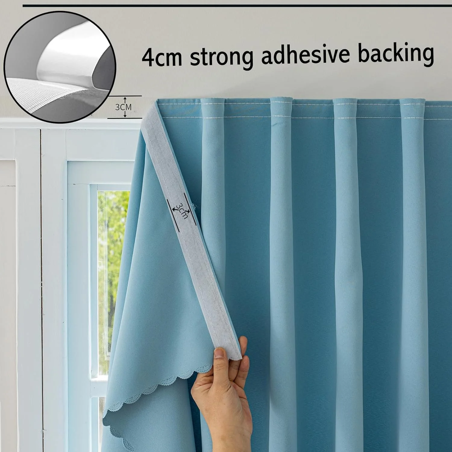 پرده های خاموشی، قابل حمل 100% خود چسب، نصب آسان و ساده برای پنجره اتاق خواب، عایق حرارتی، تیره کننده اتاق آشپزخانه، پرده های کوچک مشکی (2 عدد آبی 120x200 سانتی متر) پرده های خاموشی، قابل حمل 100% خود چسب، نصب آسان و ساده برای پنجره اتاق خواب، عایق حرارتی، تیره کننده اتاق آشپزخانه، پرده های کوچک مشکی (2 عدد آبی 120x200 سانتی متر)