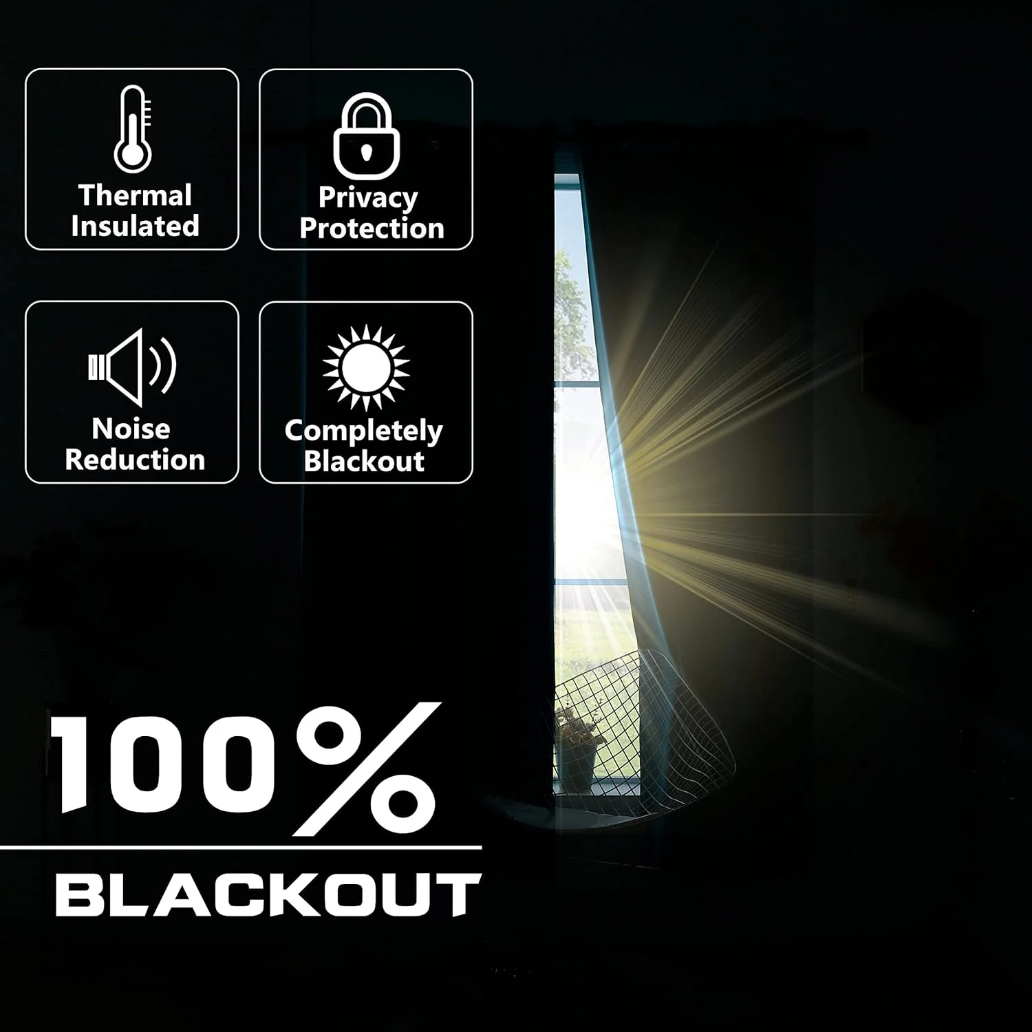 پرده های خاموشی سرمه ای 213 سانتی متری برای اتاق خواب، مجموعه 2 پانل، پرده های حرارتی عایق، پرده های تاریک کننده اتاق، پرده های حلقه ای برای اتاق نشیمن پسرانه، 132x213 سانتی متر، آبی تیره پرده های خاموشی سرمه ای 213 سانتی متری برای اتاق خواب، مجموعه 2 پانل، پرده های حرارتی عایق، پرده های تاریک کننده اتاق، پرده های حلقه ای برای اتاق نشیمن پسرانه، 132x213 سانتی متر، آبی تیره