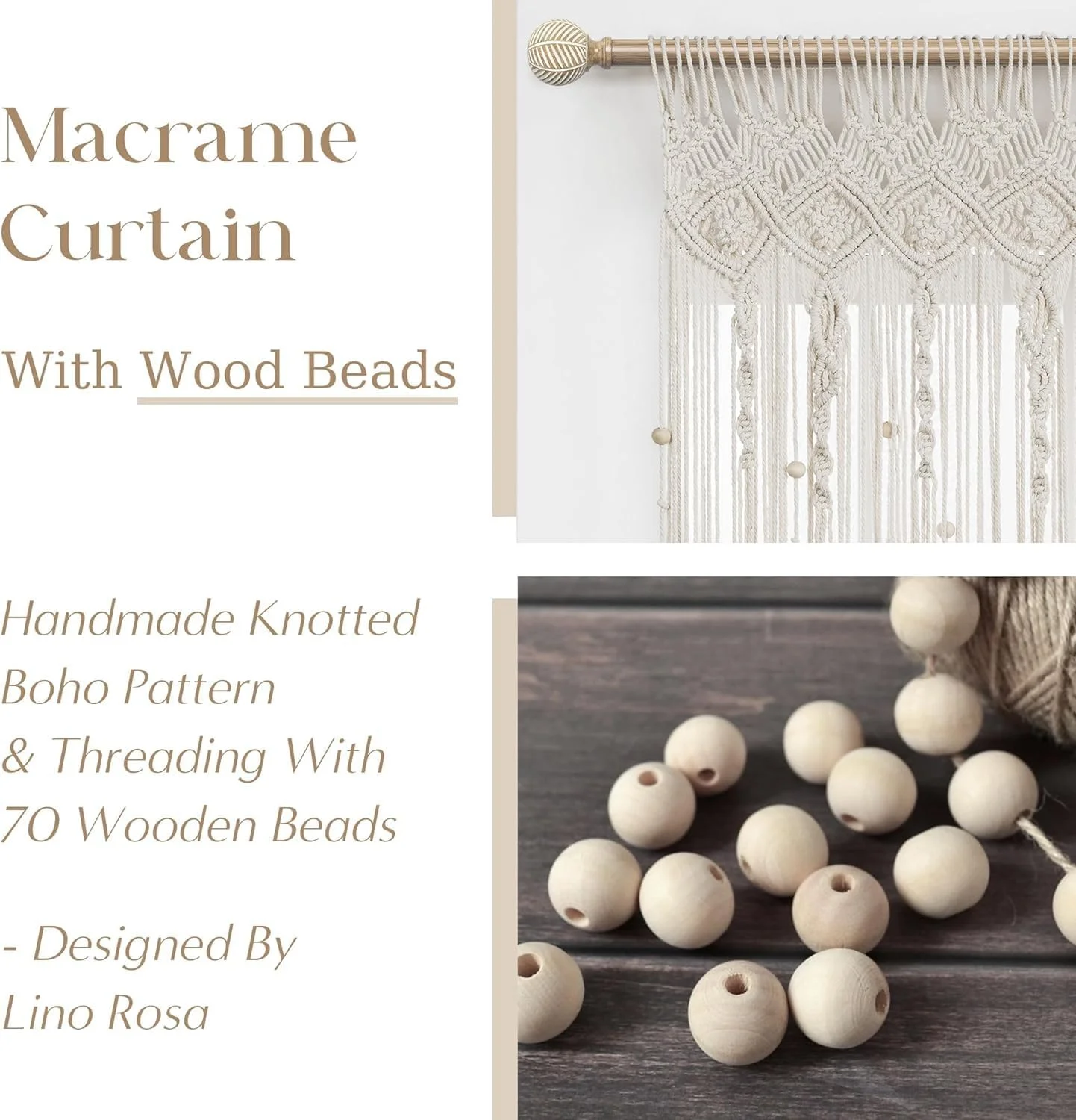 پرده مهره ای برای ورودی در، پرده مهره ای آویز برای ورودی در، پرده های حریم خصوصی برای پنجره در، پرده برای کمد باز، دکوراسیون اتاق بوهمی، تقسیم کننده اتاق آویز دیواری مکرومه سقفی، طول 80 اینچ پرده مهره ای برای ورودی در، پرده مهره ای آویز برای ورودی در، پرده های حریم خصوصی برای پنجره در، پرده برای کمد باز، دکوراسیون اتاق بوهمی، تقسیم کننده اتاق آویز دیواری مکرومه سقفی، طول 80 اینچ