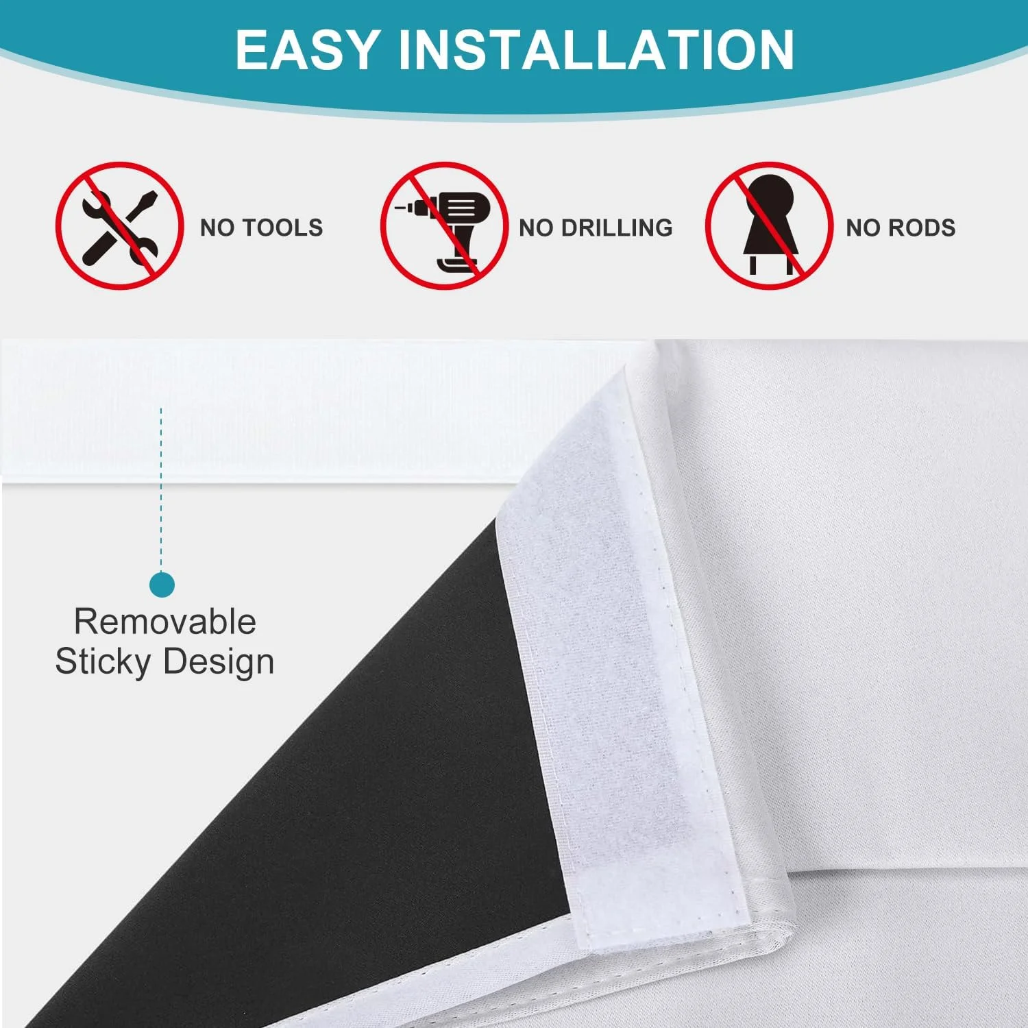 پرده درب مسدود کننده نور، پرده های درب چسبی با چسب نواری، پرده های حریم خصوصی بدون نیاز به سوراخ کاری، پرده های شیک درب و پنجره برای پاسیو، اتاق خواب، درب ورودی پرده درب مسدود کننده نور، پرده های درب چسبی با چسب نواری، پرده های حریم خصوصی بدون نیاز به سوراخ کاری، پرده های شیک درب و پنجره برای پاسیو، اتاق خواب، درب ورودی