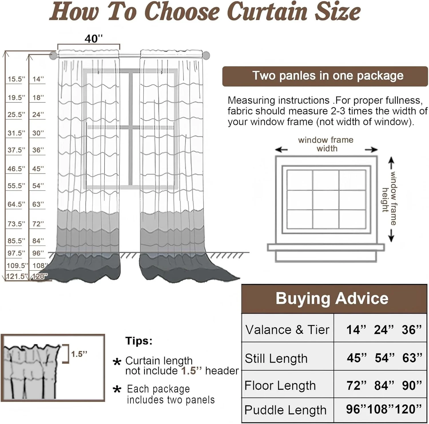 پرده های حریر بلند عاجی Chyhomenyc، طول 274 سانتی متر، 2 عدد، پرده های نازک با جیب میله ای، مناسب برای هتل/عروسی/مهمانی/اتاق خواب/سایبان، 106Wx274L سانتی متر، طول 2.7 متر پرده های حریر بلند عاجی Chyhomenyc، طول 274 سانتی متر، 2 عدد، پرده های نازک با جیب میله ای، مناسب برای هتل/عروسی/مهمانی/اتاق خواب/سایبان، 106Wx274L سانتی متر، طول 2.7 متر