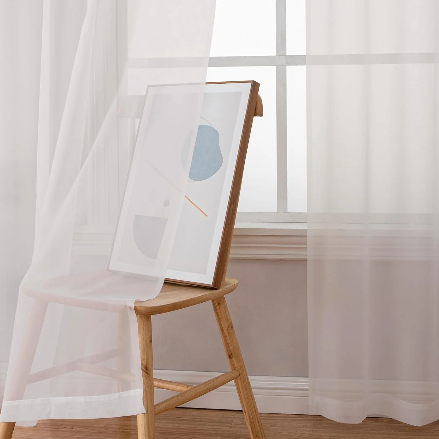 پرده های حریر بلند عاجی Chyhomenyc، طول 274 سانتی متر، 2 عدد، پرده های نازک با جیب میله ای، مناسب برای هتل/عروسی/مهمانی/اتاق خواب/سایبان، 106Wx274L سانتی متر، طول 2.7 متر پرده های حریر بلند عاجی Chyhomenyc، طول 274 سانتی متر، 2 عدد، پرده های نازک با جیب میله ای، مناسب برای هتل/عروسی/مهمانی/اتاق خواب/سایبان، 106Wx274L سانتی متر، طول 2.7 متر