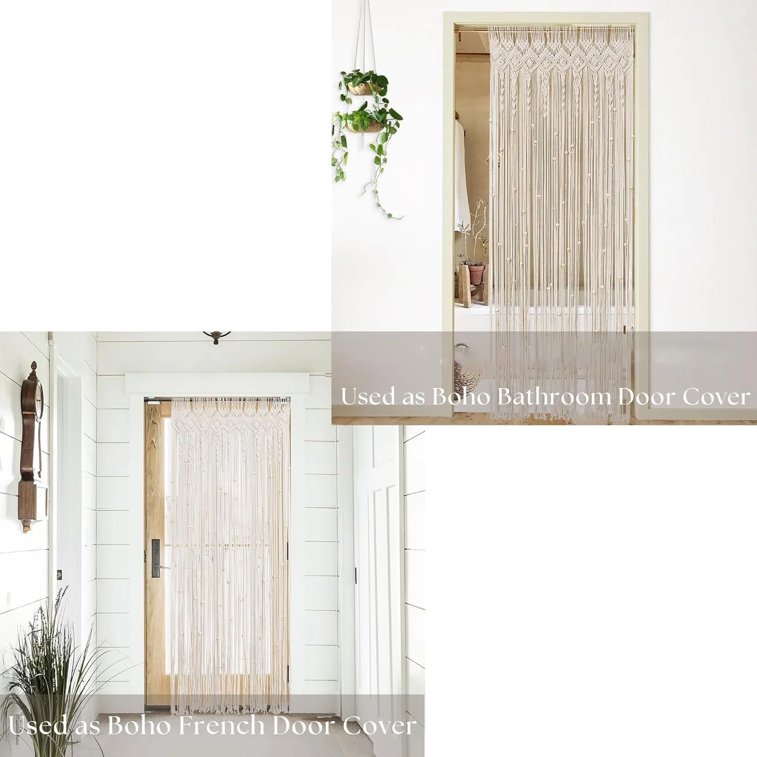 پرده مهره ای برای ورودی در، پرده مهره ای آویز برای درگاه، پرده حریم خصوصی برای پنجره در، پرده برای کمد باز، دکوراسیون اتاق بوهمی، تقسیم کننده اتاق آویز دیواری مکرومه سقفی، طول 80 اینچ پرده مهره ای برای ورودی در، پرده مهره ای آویز برای درگاه، پرده حریم خصوصی برای پنجره در، پرده برای کمد باز، دکوراسیون اتاق بوهمی، تقسیم کننده اتاق آویز دیواری مکرومه سقفی، طول 80 اینچ