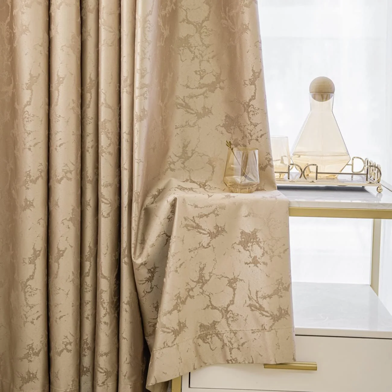 پنل های پرده مسدود کننده نور KVLDEC - 2 عدد پرده خاموشی برای اتاق مطالعه، اتاق خواب و اتاق نشیمن (عرض 150 x طول 270 سانتی متر، قهوه ای) پنل های پرده مسدود کننده نور KVLDEC - 2 عدد پرده خاموشی برای اتاق مطالعه، اتاق خواب و اتاق نشیمن (عرض 150 x طول 270 سانتی متر، قهوه ای)