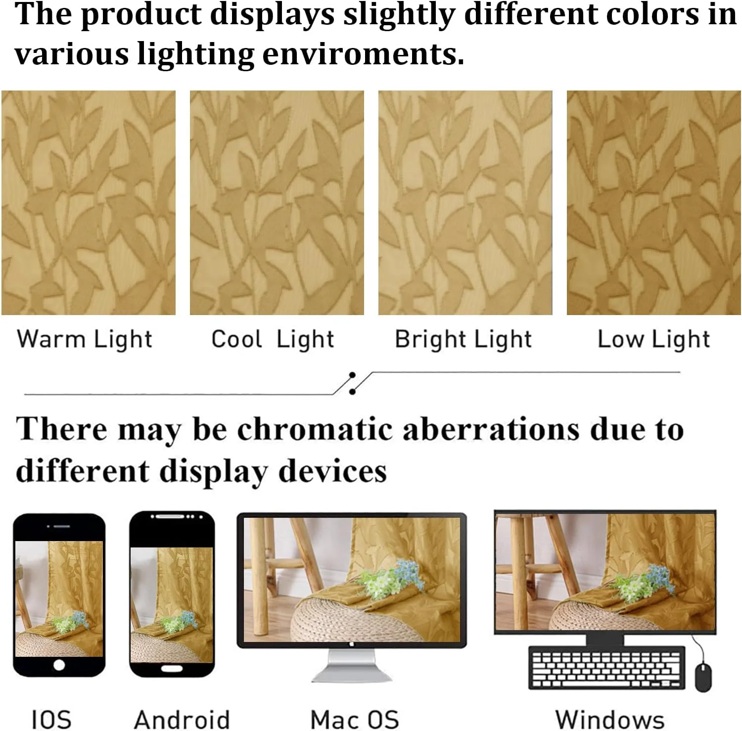 پرده های حریر طلایی تیره Lecloud Leia، طول 244 سانتی متر، 2 عدد، پرده های بافت دار برگ دار ژاکارد برای پنجره های فرانسوی با جیب میله ای، پرده های اتاق نشیمن و اتاق خواب به سبک خانه های روستایی، عرض 101.6 سانتی متر در طول 244 سانتی متر پرده های حریر طلایی تیره Lecloud Leia، طول 244 سانتی متر، 2 عدد، پرده های بافت دار برگ دار ژاکارد برای پنجره های فرانسوی با جیب میله ای، پرده های اتاق نشیمن و اتاق خواب به سبک خانه های روستایی، عرض 101.6 سانتی متر در طول 244 سانتی متر