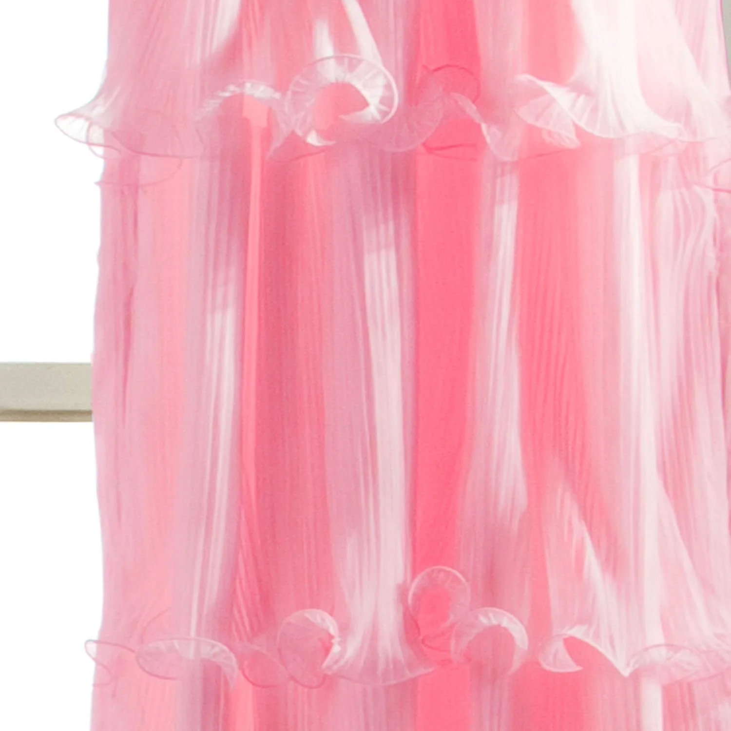 پنل پرده توری صورتی با بافت چین دار Lush Decor Nerina مناسب اتاق نشیمن، ناهارخوری، اتاق خواب (تک پرده)، 84 در 54 اینچ پنل پرده توری صورتی با بافت چین دار Lush Decor Nerina مناسب اتاق نشیمن، ناهارخوری، اتاق خواب (تک پرده)، 84 در 54 اینچ