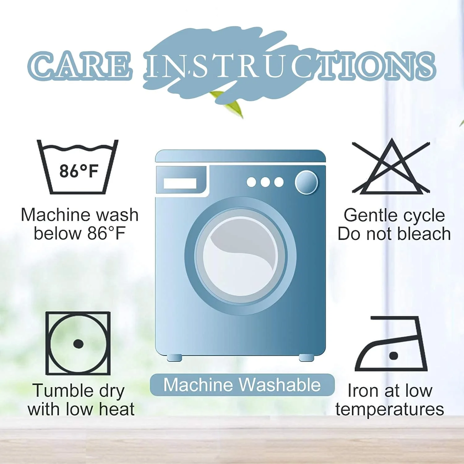 پرده بلک اوت NeoStyle برای اتاق خواب، ست 2 تکه پرده با بافت پنبه ای، 244x270 سانتی متر پرده های حلقه ای برای اتاق نشیمن (آبی) پرده بلک اوت NeoStyle برای اتاق خواب، ست 2 تکه پرده با بافت پنبه ای، 244x270 سانتی متر پرده های حلقه ای برای اتاق نشیمن (آبی)