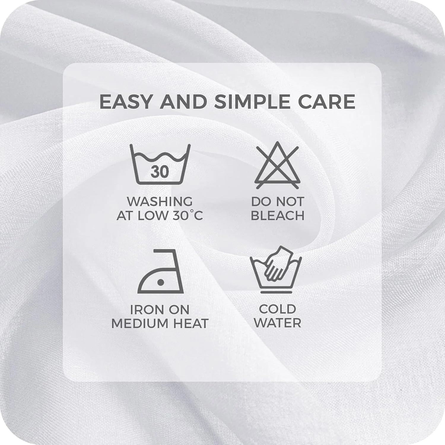 پرده های چین دار MRTREES، کوتاه، پرده، سفید، شفاف، 150 x 200 سانتی متر (ارتفاع x عرض)، پرده های بند دار، ست 1 عددی، پرده های طرح کتان برای اتاق نشیمن، اتاق خواب پرده های چین دار MRTREES، کوتاه، پرده، سفید، شفاف، 150 x 200 سانتی متر (ارتفاع x عرض)، پرده های بند دار، ست 1 عددی، پرده های طرح کتان برای اتاق نشیمن، اتاق خواب