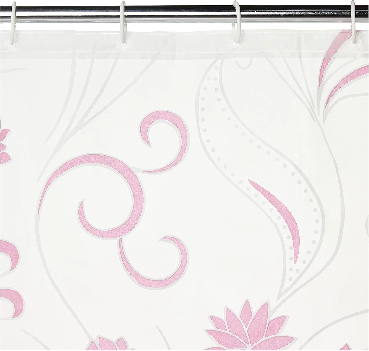 پرده حمام رویال فورد، رنگ متنوع، 180x180 سانتی متر پرده حمام رویال فورد، رنگ متنوع، 180x180 سانتی متر