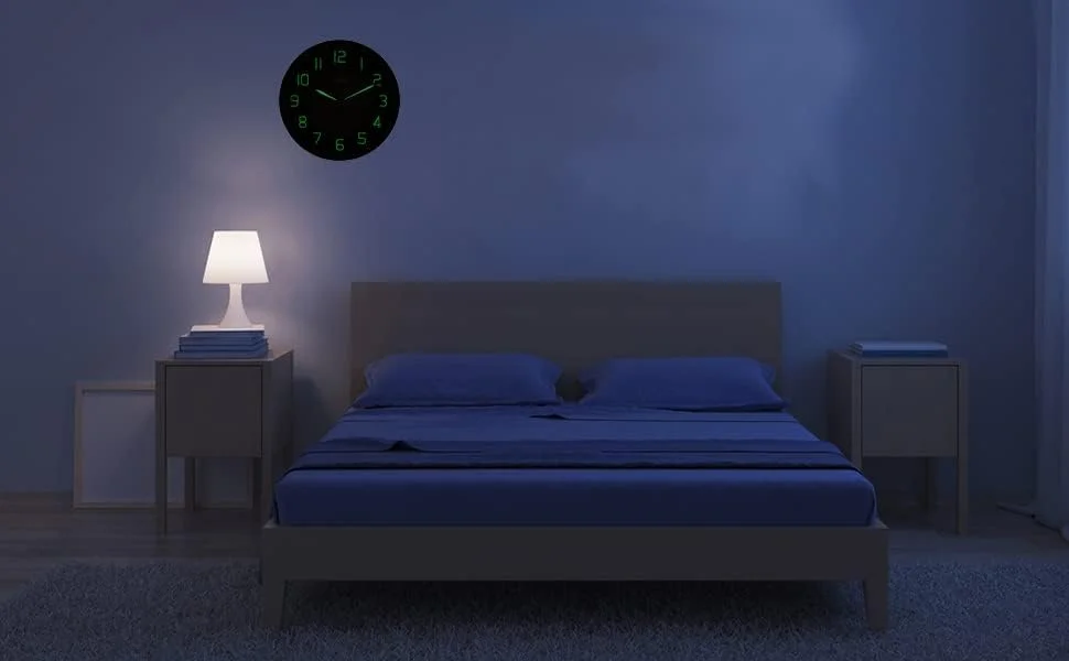ساعت دیواری عقربه ای شب تاب آجانتا کوارتز پلاستیکی رادیوم (11 اینچ، سفید) ساعت دیواری عقربه ای شب تاب آجانتا کوارتز پلاستیکی رادیوم (11 اینچ، سفید)