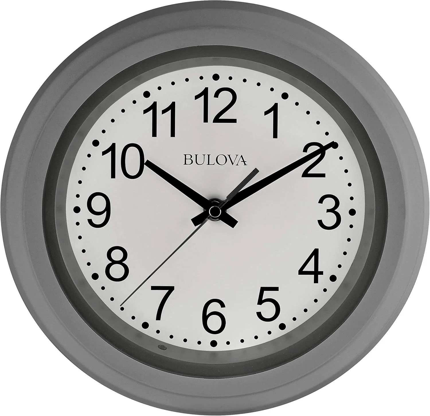 ساعت دیواری بولوا مدل C4865 با صفحه نمایش نورانی دید در شب، 10 اینچ، سفید ساعت دیواری بولوا مدل C4865 با صفحه نمایش نورانی دید در شب، 10 اینچ، سفید