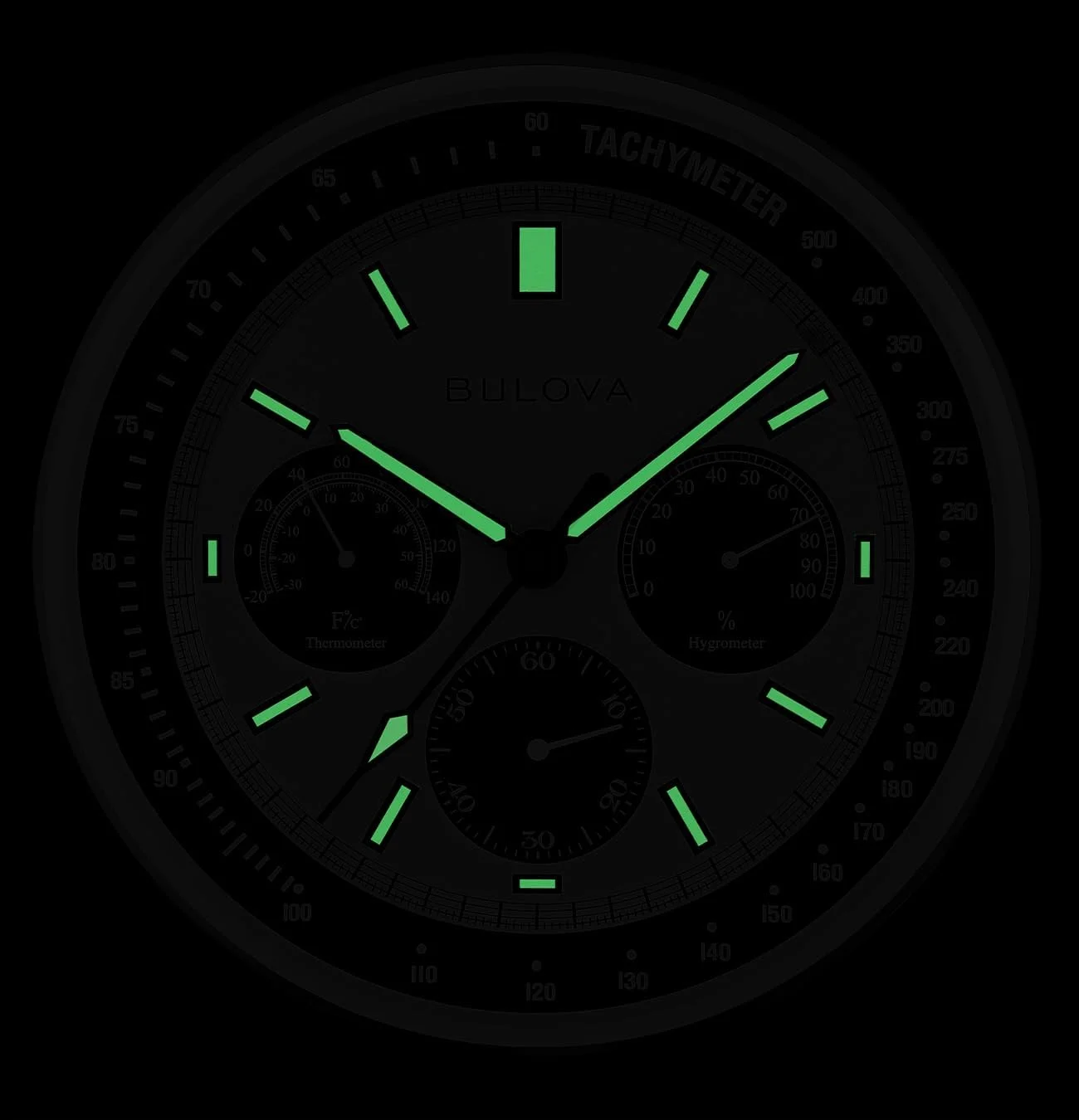 ساعت دیواری مدرن تکنیکال بولووا لونار پایلوت ساعت دیواری مدرن تکنیکال بولووا لونار پایلوت