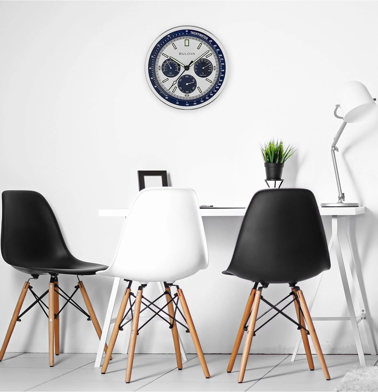 ساعت دیواری مدرن تکنیکال بولووا لونار پایلوت ساعت دیواری مدرن تکنیکال بولووا لونار پایلوت