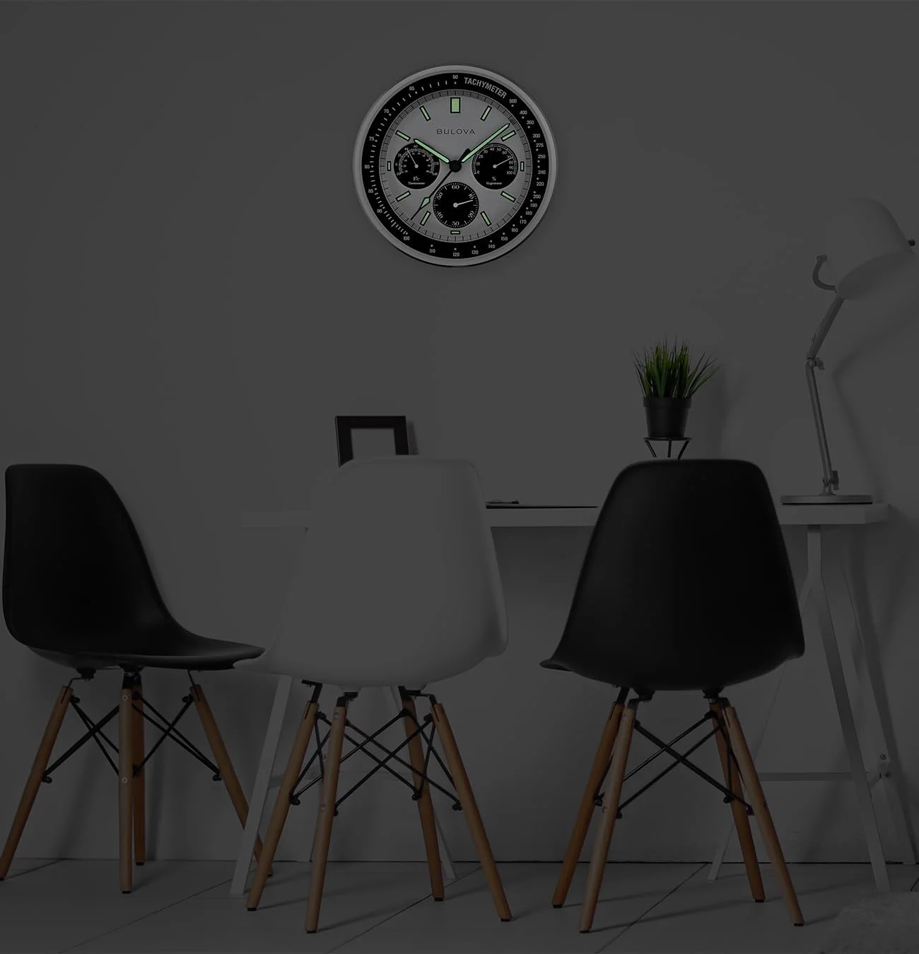 ساعت دیواری مدرن تکنیکال بولووا لونار پایلوت ساعت دیواری مدرن تکنیکال بولووا لونار پایلوت