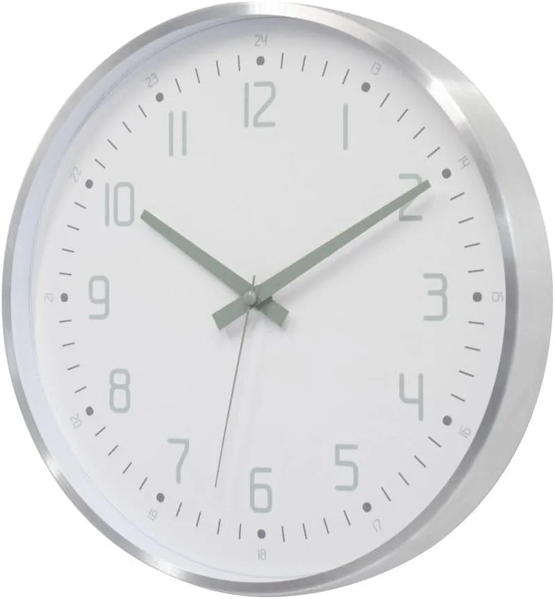 ساعت دیواری کمبریج آلوم بایتس، سفید نعنایی با صفحه سه بعدی - ساعت کوارتز مدرن و بی صدا، طراحی مینیمالیستی شیک برای دکوراسیون دیوار اتاق نشیمن، آشپزخانه، دفتر و منزل، ابعاد L30.5 x W4.2 X H30.5 سانتی متر ساعت دیواری کمبریج آلوم بایتس، سفید نعنایی با صفحه سه بعدی - ساعت کوارتز مدرن و بی صدا، طراحی مینیمالیستی شیک برای دکوراسیون دیوار اتاق نشیمن، آشپزخانه، دفتر و منزل، ابعاد L30.5 x W4.2 X H30.5 سانتی متر