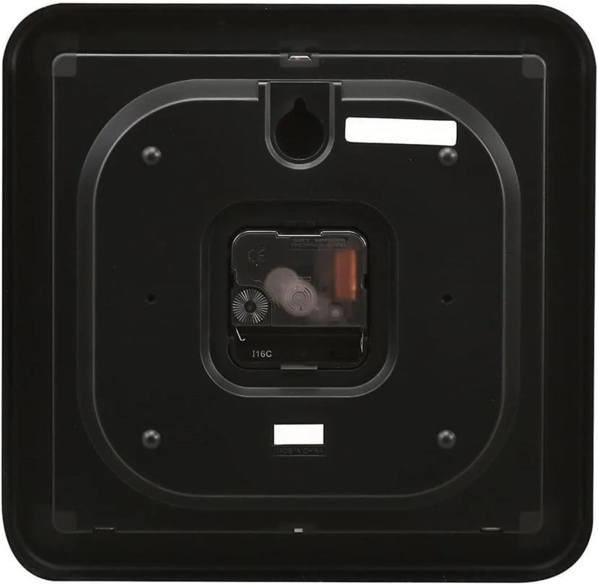 ساعت دیواری کاسیو دکوراسیون منزل آنالوگ مربع شکل صفحه مشکی جنس بدنه رزین IQ-06-1DF ساعت دیواری کاسیو دکوراسیون منزل آنالوگ مربع شکل صفحه مشکی جنس بدنه رزین IQ-06-1DF