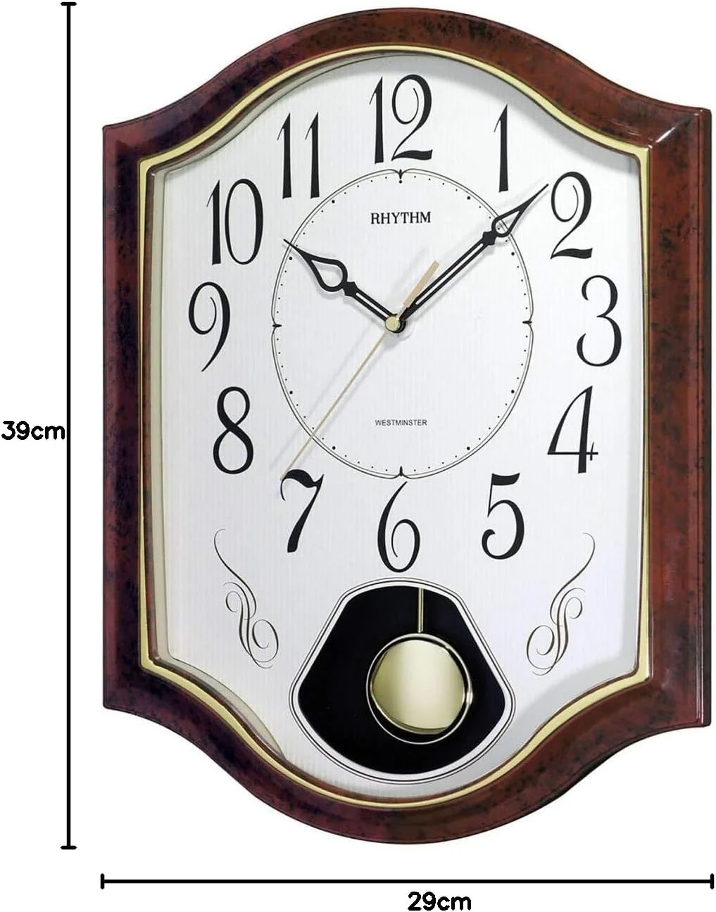 ساعت دیواری ریتم مدل CMJ494NR06 ساعت دیواری ریتم مدل CMJ494NR06