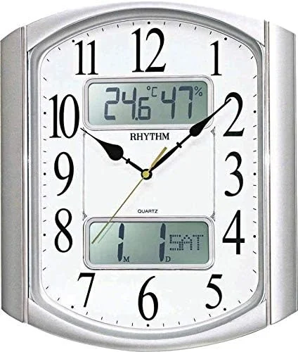 ساعت دیواری ریتم مدل CMG708NR19 با قابلیت های ویژه ساعت دیواری ریتم مدل CMG708NR19 با قابلیت های ویژه