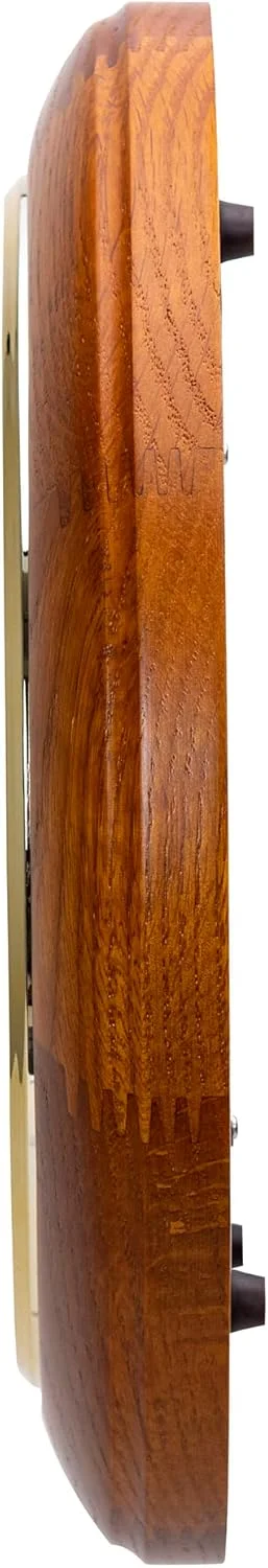 ساعت دیواری چوبی قهوه ای آنالوگ گرد شیک SEIKO با ثانیه شمار دوتایی (اندازه: 30 x 4.7 x 30 سانتی متر | وزن: 1250 گرم) QXA432BN ساعت دیواری چوبی قهوه ای آنالوگ گرد شیک SEIKO با ثانیه شمار دوتایی (اندازه: 30 x 4.7 x 30 سانتی متر | وزن: 1250 گرم) QXA432BN