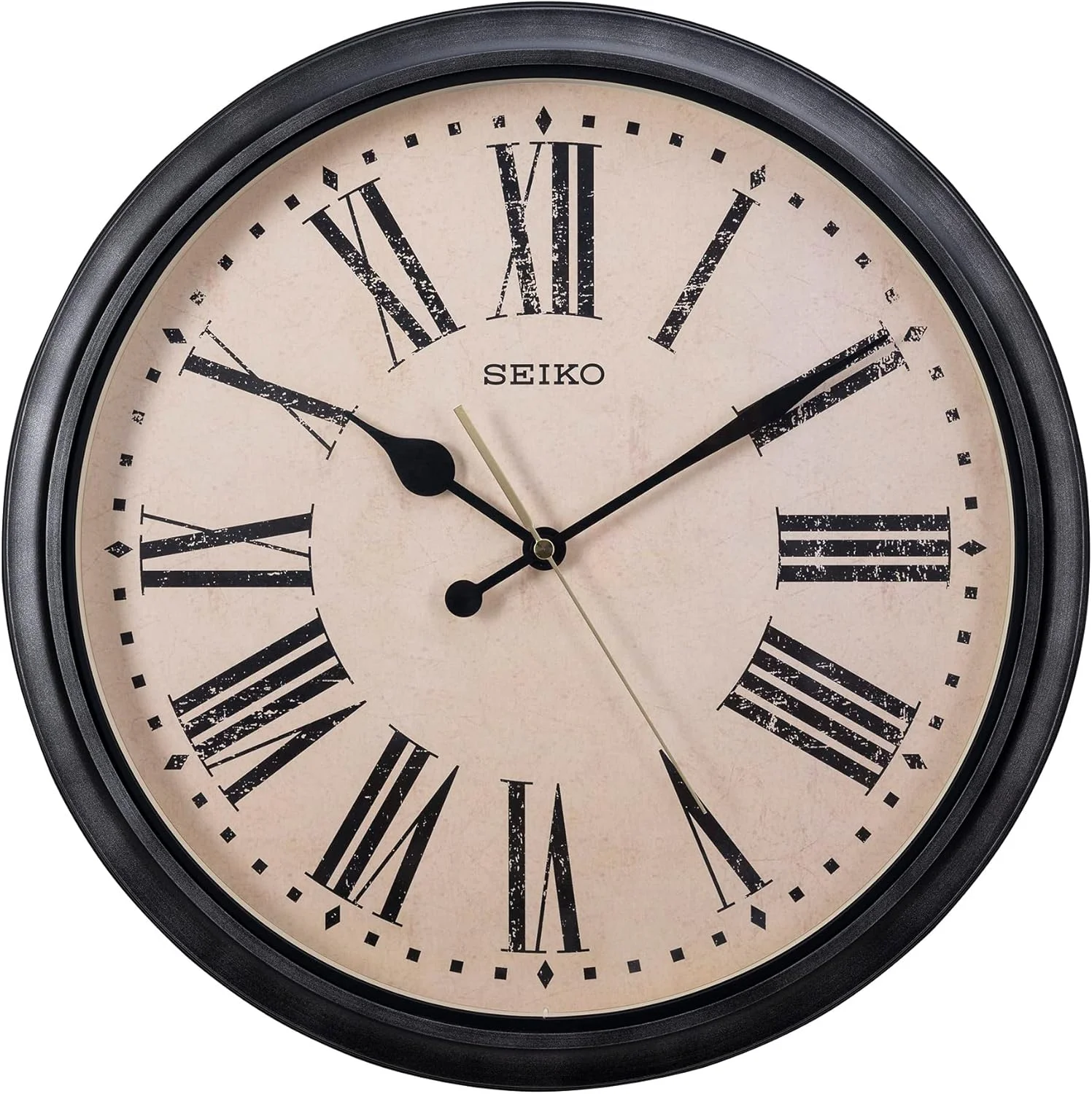 ساعت دیواری مقاوم در برابر آب پاشیدگی سیکو مدل QXA771JLH با قطر 16 اینچ، عاجی ساعت دیواری مقاوم در برابر آب پاشیدگی سیکو مدل QXA771JLH با قطر 16 اینچ، عاجی