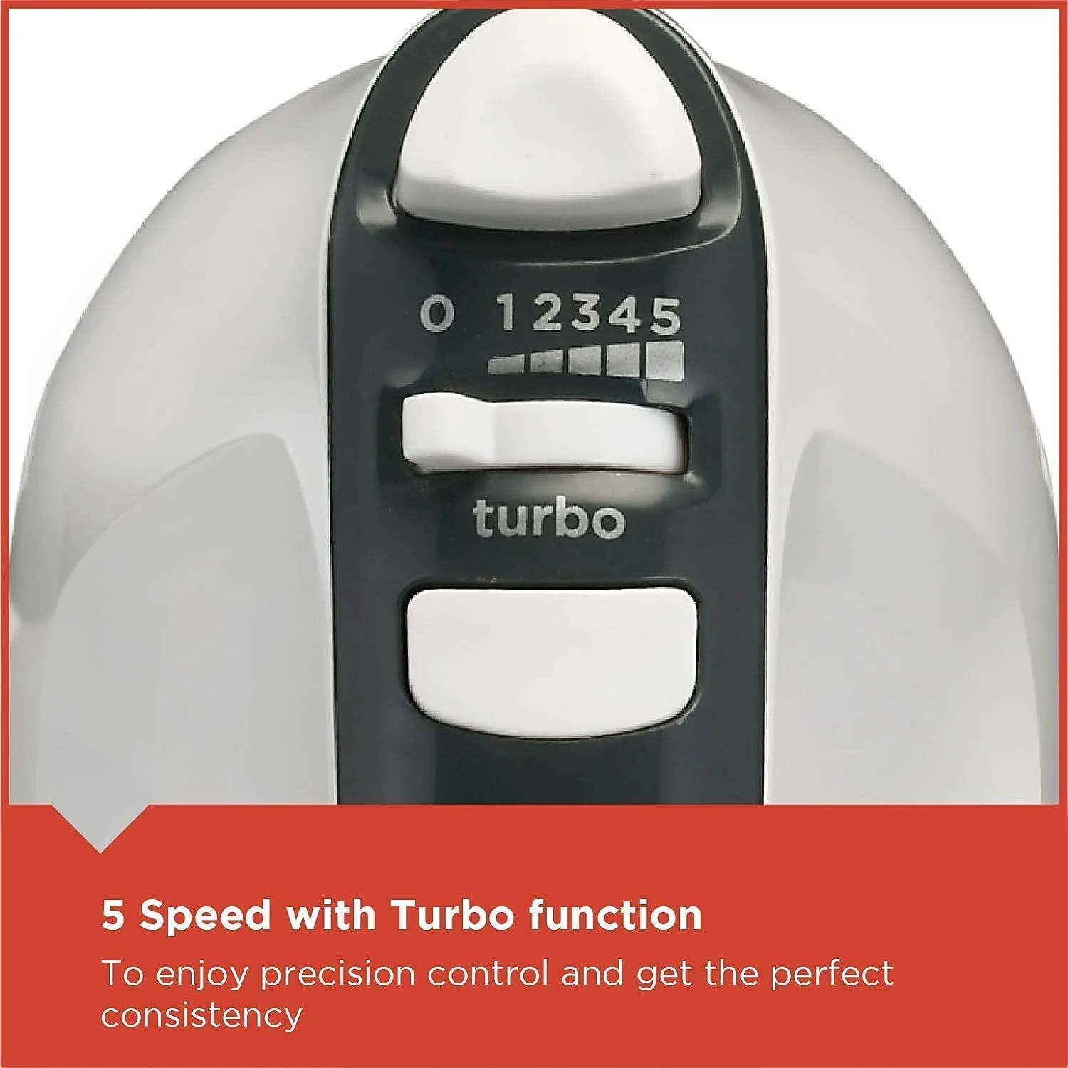 همزن دستی 300 وات بلک اند دکر مدل M350-B5 با رنگ سفید و 2 سال گارانتی