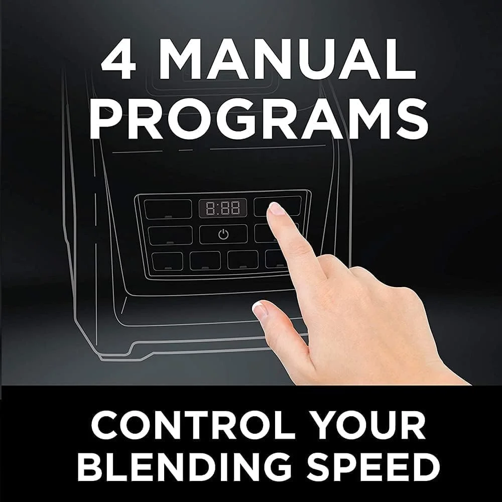 غذاساز، مخلوط کن و خردکن 3 در 1 نینجا با فناوری Auto-iQ، توان 1200 وات، دارای راهنمای دستور پخت، مشکی/خاکستری، مدل BN801ME، 2 سال گارانتی غذاساز، مخلوط کن و خردکن 3 در 1 نینجا با فناوری Auto-iQ، توان 1200 وات، دارای راهنمای دستور پخت، مشکی/خاکستری، مدل BN801ME، 2 سال گارانتی