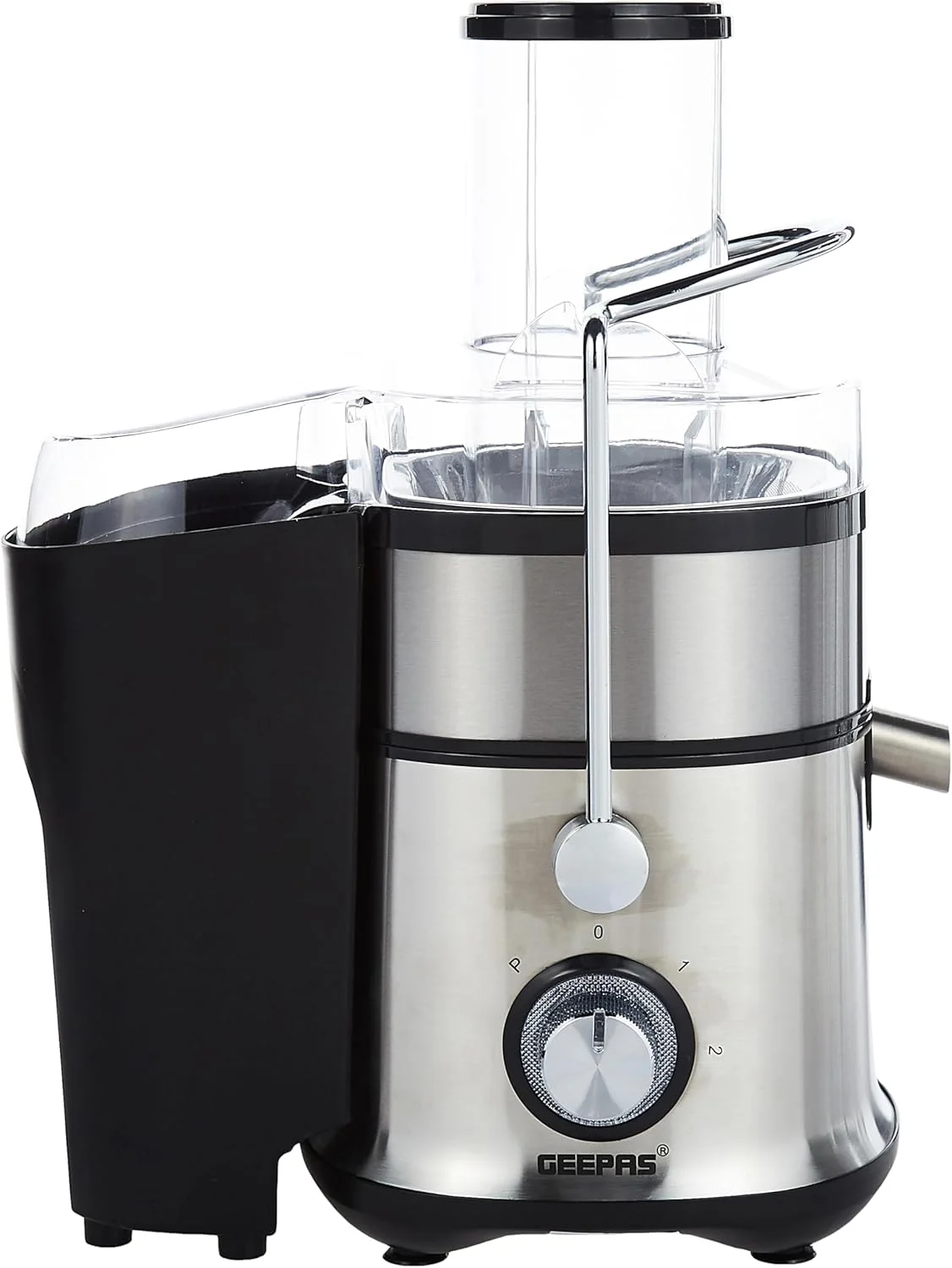 آبمیوه گیری و مخلوط کن 4 در 1 Geepas GSB5451 - مخلوط کن برقی جمع و جور، آبمیوه گیری، خردکن و آسیاب | عملکرد پالس 2 سرعته برای یخ خردکن | 800 وات - 2 سال گارانتی آبمیوه گیری و مخلوط کن 4 در 1 Geepas GSB5451 - مخلوط کن برقی جمع و جور، آبمیوه گیری، خردکن و آسیاب | عملکرد پالس 2 سرعته برای یخ خردکن | 800 وات - 2 سال گارانتی