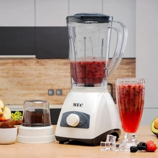 مخلوط کن 2 در 1 Geepas، 350 وات، پارچ مخلوط کن پلاستیکی 1.5 لیتری، MEC2000 | 2 سرعت با کنترل پالس | محافظت در برابر گرمای بیش از حد | پایه های لاستیکی ضد لغزش | خردکن، آسیاب قهوه و اسموتی ساز مخلوط کن 2 در 1 Geepas، 350 وات، پارچ مخلوط کن پلاستیکی 1.5 لیتری، MEC2000 | 2 سرعت با کنترل پالس | محافظت در برابر گرمای بیش از حد | پایه های لاستیکی ضد لغزش | خردکن، آسیاب قهوه و اسموتی ساز