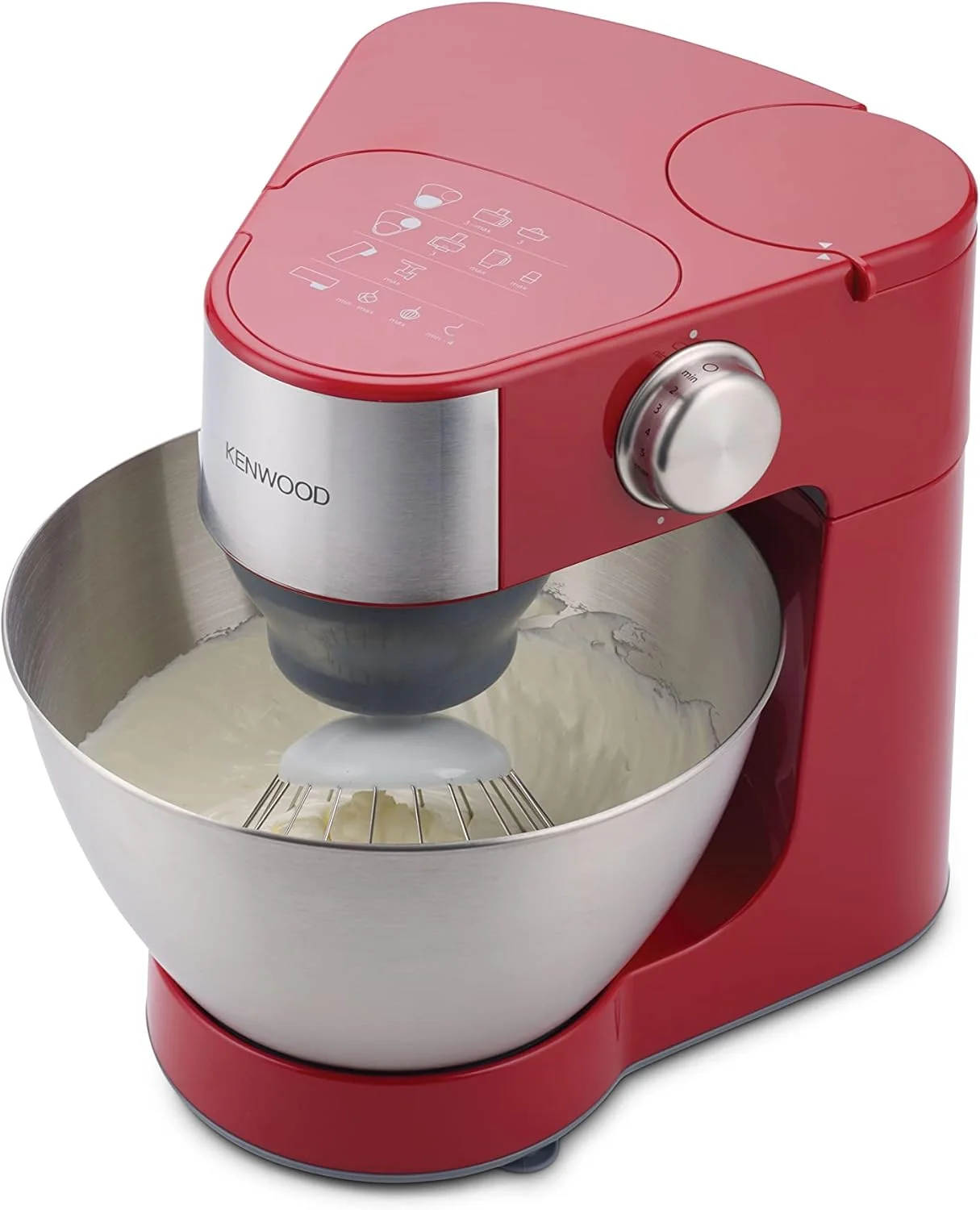 میکسر ایستاده کنوود مدل Prospero با توان 900 وات، کاسه استیل 4.3 لیتری، K-Beater، همزن، خمیرزن، مخلوط کن شیشه ای، چرخ گوشت، غذاساز، آبمیوه گیری، آب مرکبات گیری KM241002 قرمز میکسر ایستاده کنوود مدل Prospero با توان 900 وات، کاسه استیل 4.3 لیتری، K-Beater، همزن، خمیرزن، مخلوط کن شیشه ای، چرخ گوشت، غذاساز، آبمیوه گیری، آب مرکبات گیری KM241002 قرمز