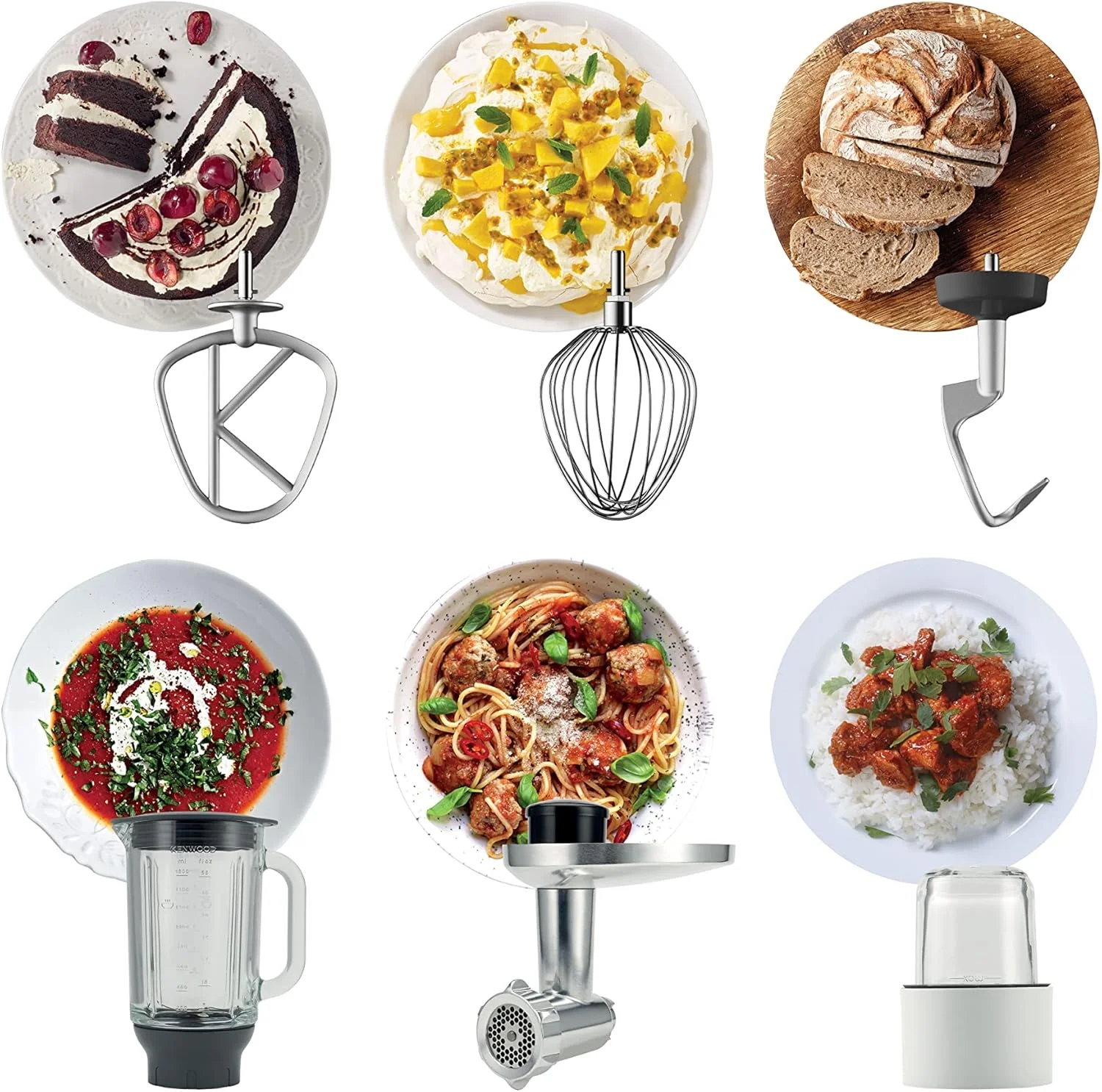 میکسر ایستاده کنوود مدل CHEF XL KVL4230S با بدنه فلزی، موتور 1200 وات، کاسه استیل 6.7 لیتری، سری K-Beater، همزن، خمیرزن، مخلوط کن شیشه ای، چرخ گوشت و آسیاب چند منظوره - نقره ای میکسر ایستاده کنوود مدل CHEF XL KVL4230S با بدنه فلزی، موتور 1200 وات، کاسه استیل 6.7 لیتری، سری K-Beater، همزن، خمیرزن، مخلوط کن شیشه ای، چرخ گوشت و آسیاب چند منظوره - نقره ای