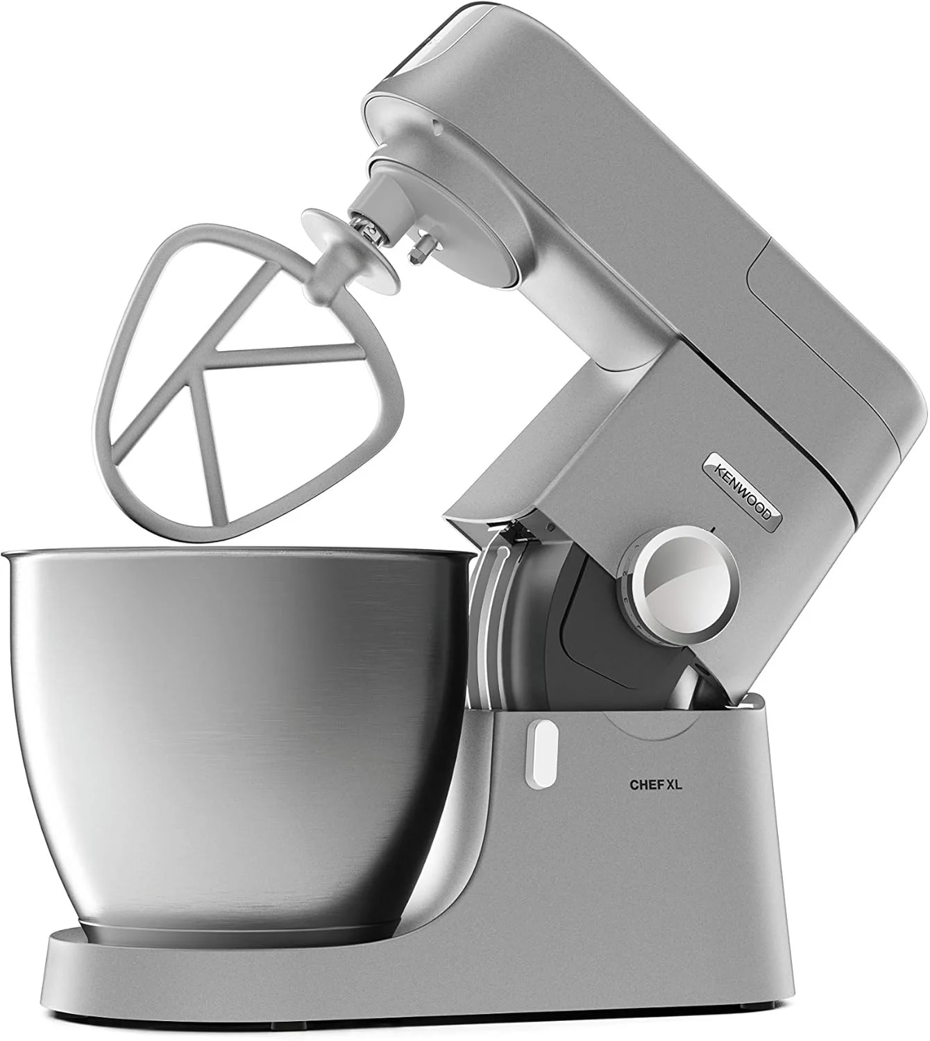 میکسر ایستاده کنوود مدل CHEF XL KVL4230S با بدنه فلزی، موتور 1200 وات، کاسه استیل 6.7 لیتری، سری K-Beater، همزن، خمیرزن، مخلوط کن شیشه ای، چرخ گوشت و آسیاب چند منظوره - نقره ای میکسر ایستاده کنوود مدل CHEF XL KVL4230S با بدنه فلزی، موتور 1200 وات، کاسه استیل 6.7 لیتری، سری K-Beater، همزن، خمیرزن، مخلوط کن شیشه ای، چرخ گوشت و آسیاب چند منظوره - نقره ای