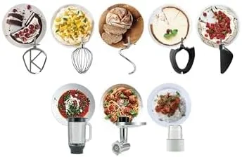 میکسر ایستاده کنوود مدل CHEF XL TITANIUM با بدنه فلزی، موتور 1700 وات، کاسه استیل 6.7 لیتری، 5 ابزار جانبی، مخلوط کن شیشه ای، چرخ گوشت و آسیاب چند منظوره KVL8430S نقره ای میکسر ایستاده کنوود مدل CHEF XL TITANIUM با بدنه فلزی، موتور 1700 وات، کاسه استیل 6.7 لیتری، 5 ابزار جانبی، مخلوط کن شیشه ای، چرخ گوشت و آسیاب چند منظوره KVL8430S نقره ای