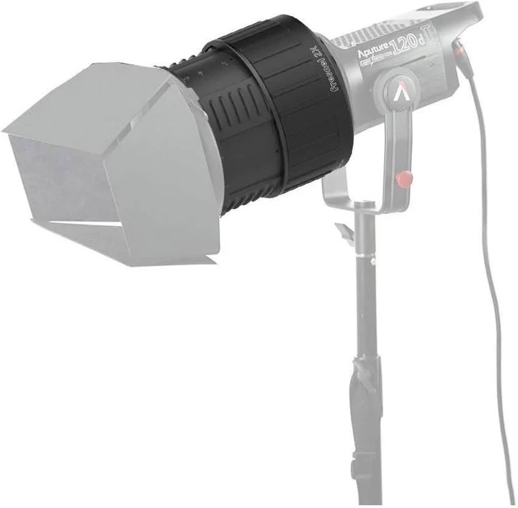 مانت لنز Aputure Fresnel 2X برای Aputure 120D ii، 300D، LS C300D و سایر چراغهای مانت بوئنز به همراه پارچه تمیزکننده DigiKit و کیف حمل مانت لنز Aputure Fresnel 2X برای Aputure 120D ii، 300D، LS C300D و سایر چراغهای مانت بوئنز به همراه پارچه تمیزکننده DigiKit و کیف حمل