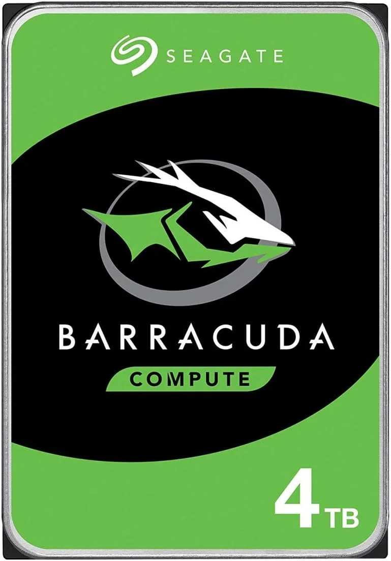 هارد دیسک داخلی سیگیت Barracuda با ظرفیت 4 ترابایت - 3.5 اینچ SATA 6 گیگابیت بر ثانیه 5400 دور در دقیقه 256 مگابایت حافظه کش برای کامپیوتر رومیزی PC لپ تاپ (ST4000DM004)