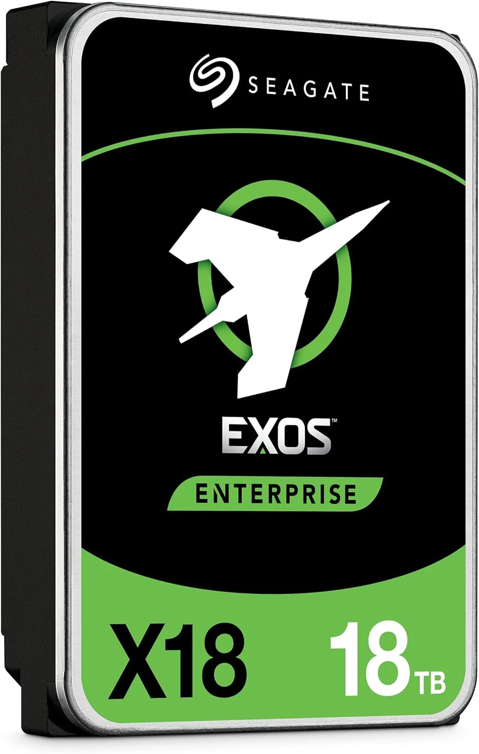 هارد دیسک اینترپرایز 18 ترابایتی سیگیت Exos X18 - CMR 3.5 اینچی Hyperscale SATA 6Gb/s، 7200 RPM، 512e و 4Kn FastFormat، تاخیر کم با کش پیشرفته (ST18000NM000J) هارد دیسک اینترپرایز 18 ترابایتی سیگیت Exos X18 - CMR 3.5 اینچی Hyperscale SATA 6Gb/s، 7200 RPM، 512e و 4Kn FastFormat، تاخیر کم با کش پیشرفته (ST18000NM000J)