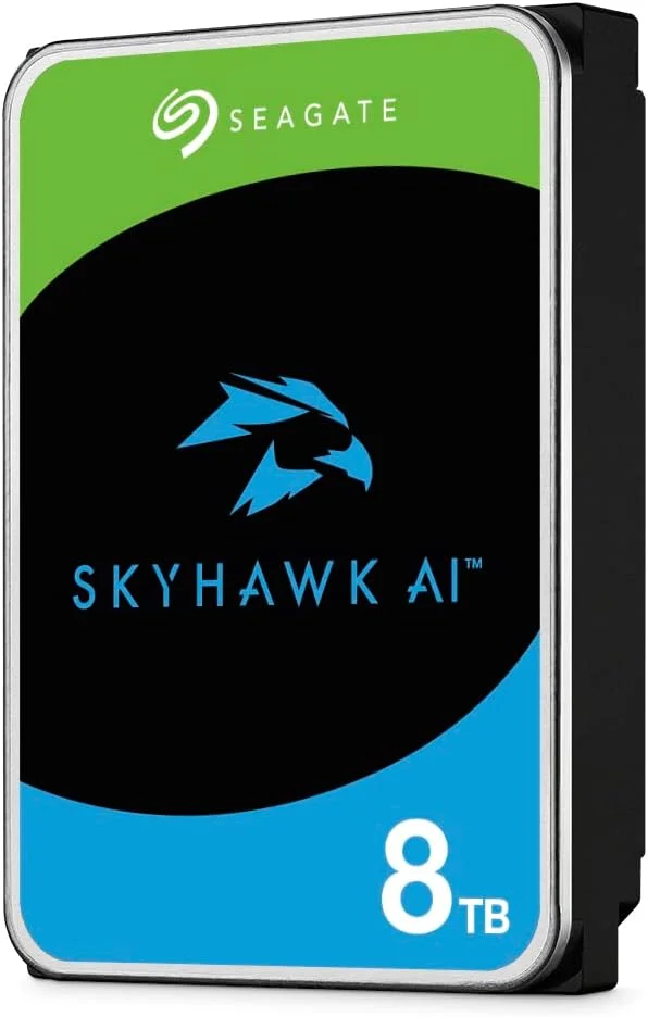 هارد دیسک نظارتی سیگیت SkyHawk AI 3.5 اینچی 8000 گیگابایت Serial ATA III