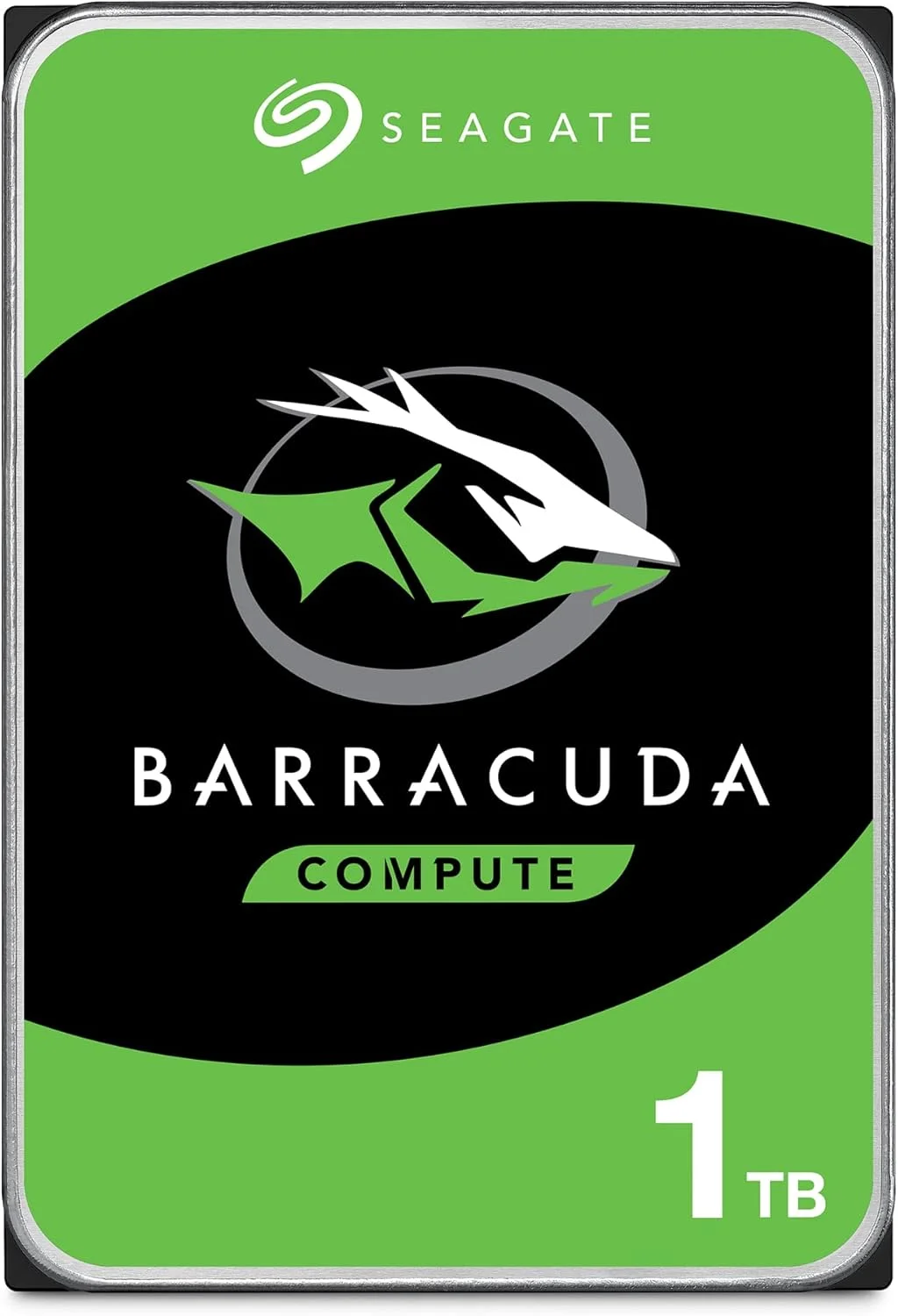 هارد دیسک داخلی سیگیت BarraCuda Pro، 1 ترابایت HDD، 2.5 اینچ، 128 مگابایت کش، SATA 6 گیگابیت بر ثانیه، نقره ای، مدل: ST1000LM049