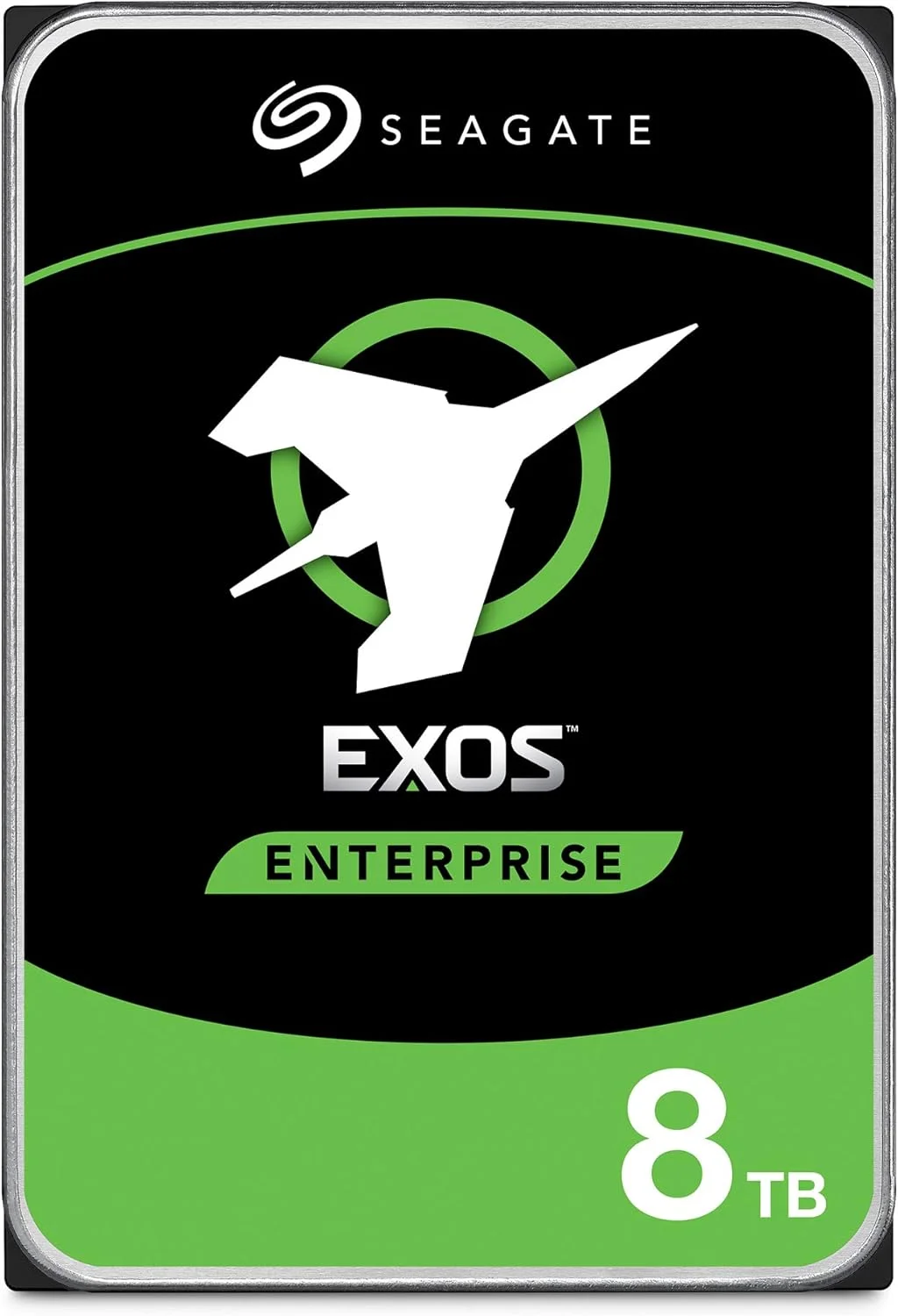 هارد دیسک داخلی سازمانی سیگیت Exos 7E8، ظرفیت 8 ترابایت، SAS، اندازه 3.5 اینچ، مناسب برای کسب و کار و مرکز داده (ST8000NM001A)