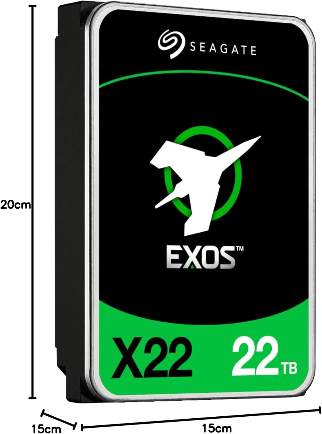 هارد دیسک سیگیت Exos X22 با ظرفیت 22 ترابایت و سایز 3.5 اینچ