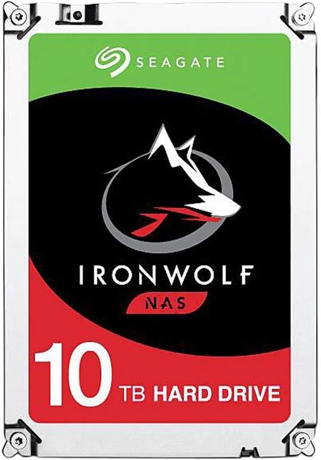 هارد دیسک داخلی 10 ترابایتی سیگیت مدل ST10000VN0004 IronWolf SATA 3.5 اینچی - نقره ای