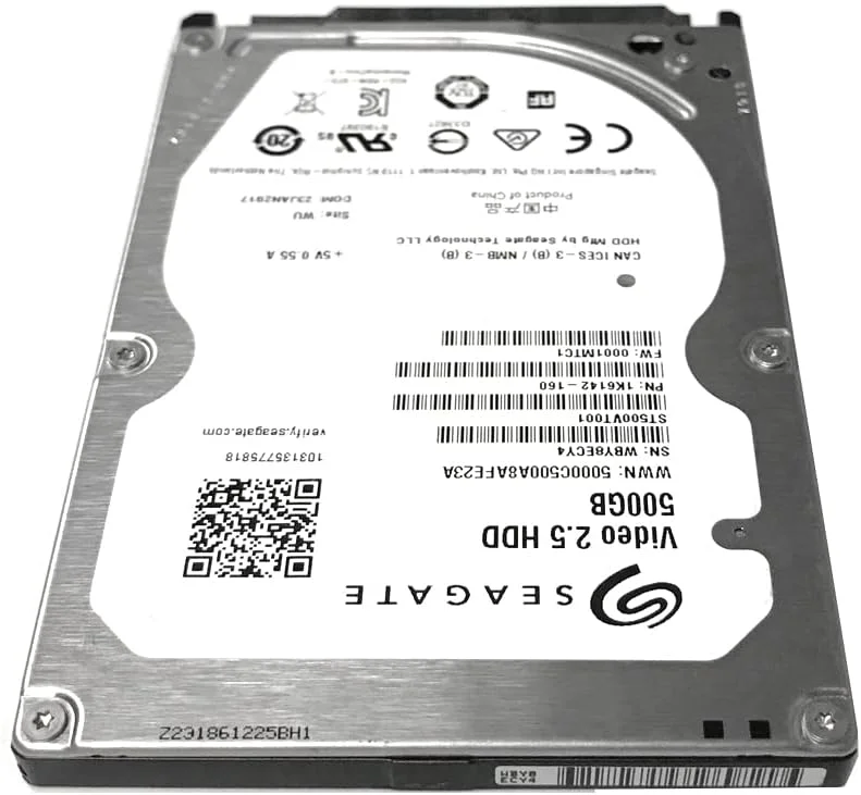 هارد دیسک داخلی سیگیت ویدئو 2.5 HDD - مدل ST500VT000