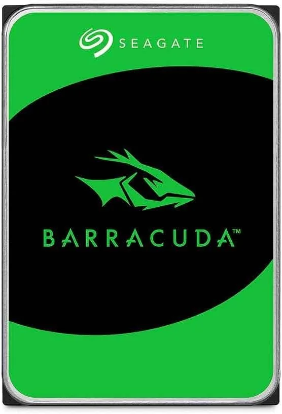هارد دسکتاپ سیگیت Barracuda با ظرفیت 1 ترابایت، سایز 3.5 اینچ، سرعت 6 گیگابیت بر ثانیه، رابط SATA و حافظه کش 256 مگابایت