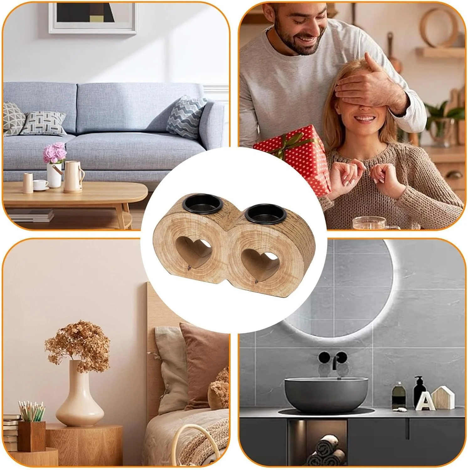 جاشمعی وارمر قلبی شکل – شمعدان تزئینی رمانتیک برای روز ولنتاین، عروسی و دکوراسیون منزل – جاشمعی منحصربفرد و شیک، هدیه ای عالی برای عزیزان جاشمعی وارمر قلبی شکل – شمعدان تزئینی رمانتیک برای روز ولنتاین، عروسی و دکوراسیون منزل – جاشمعی منحصربفرد و شیک، هدیه ای عالی برای عزیزان