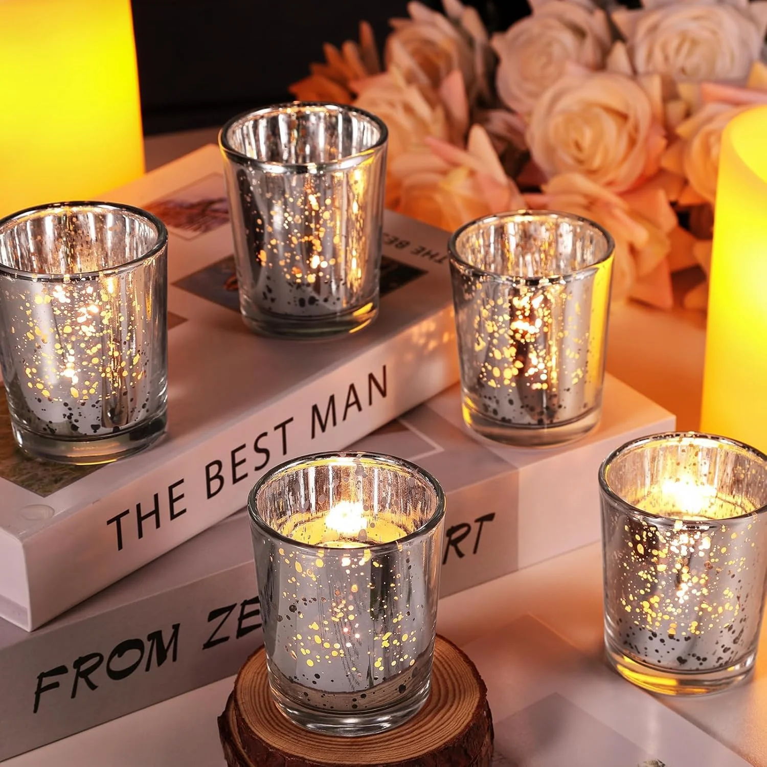 ست 12 عددی جا شمعی وارمر، جا شمعی نقره ای جیوه ای خالدار برای دکور میز، دکوراسیون عروسی، جا شمعی وارمر برای دکوراسیون مهمانی، جشن عروس، دکوراسیون منزل ست 12 عددی جا شمعی وارمر، جا شمعی نقره ای جیوه ای خالدار برای دکور میز، دکوراسیون عروسی، جا شمعی وارمر برای دکوراسیون مهمانی، جشن عروس، دکوراسیون منزل