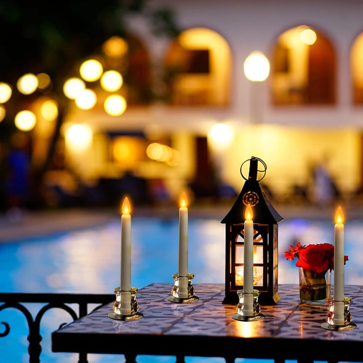 جاشمعی KASTWAVE برای شمع های مخروطی، شمعدان تزئینی میز عروسی، پنجره، دکوراسیون تعطیلات، 2 عدد جاشمعی شیشه ای شفاف مناسب برای شمع های استاندارد با قطر 1/2 اینچ، 2/3 اینچ، 3/4 اینچ، 4/5 اینچ، 7/8 اینچ جاشمعی KASTWAVE برای شمع های مخروطی، شمعدان تزئینی میز عروسی، پنجره، دکوراسیون تعطیلات، 2 عدد جاشمعی شیشه ای شفاف مناسب برای شمع های استاندارد با قطر 1/2 اینچ، 2/3 اینچ، 3/4 اینچ، 4/5 اینچ، 7/8 اینچ