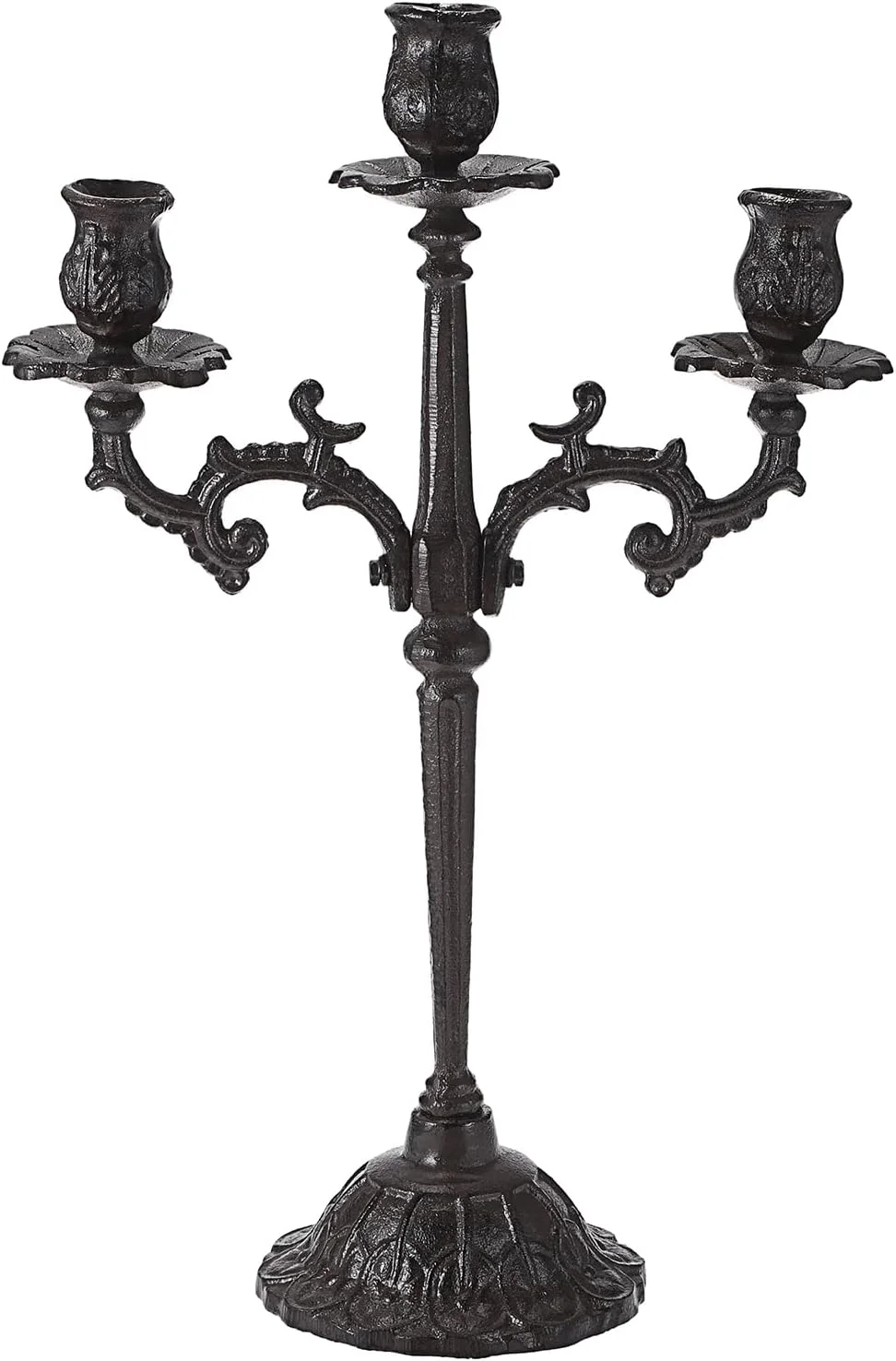 جاشمعی 3 شاخه چدنی OwnMy، شمعدان مخروطی عتیقه، شمعدان بزرگ چدنی سنگین، شمعدان مخروطی عتیقه، شمعدان رومیزی شیک برای میز ناهارخوری جاشمعی 3 شاخه چدنی OwnMy، شمعدان مخروطی عتیقه، شمعدان بزرگ چدنی سنگین، شمعدان مخروطی عتیقه، شمعدان رومیزی شیک برای میز ناهارخوری