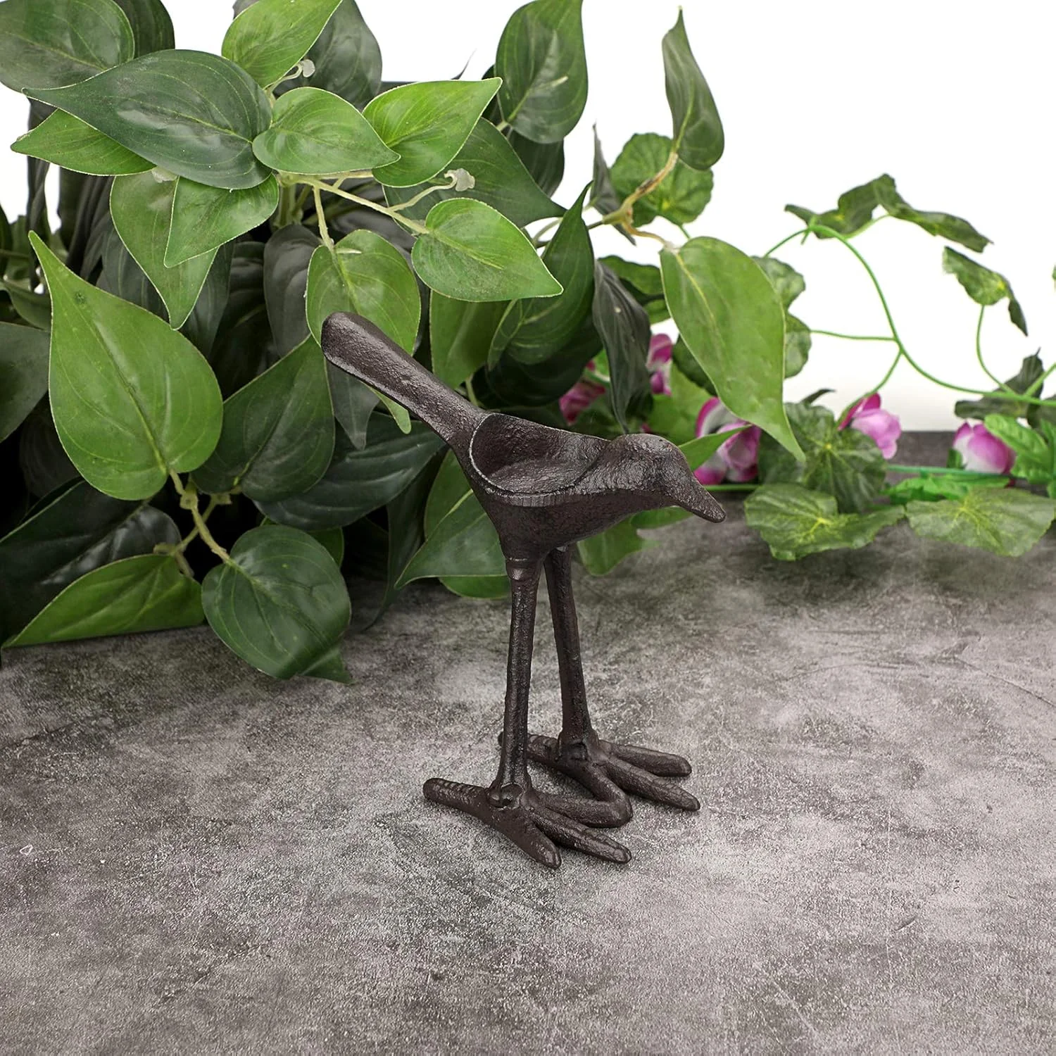 اونمای 2 جاشمعی پرنده چدنی، جاشمعی وارمر، جاشمعیهای نذری قدیمی شمعدانهای فلزی 15 سانتیمتری، جا شمعیهای تزئینی مجسمه پرنده برای دکوراسیون میز خانه اونمای 2 جاشمعی پرنده چدنی، جاشمعی وارمر، جاشمعیهای نذری قدیمی شمعدانهای فلزی 15 سانتیمتری، جا شمعیهای تزئینی مجسمه پرنده برای دکوراسیون میز خانه